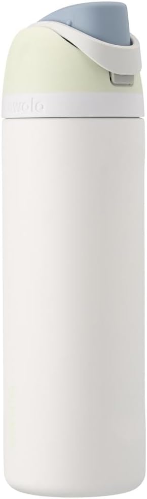 FreeSip Insulated Stainless Steel Water Bottle with Straw, BPA-Free Sports Water Bottle, Great for Travel, 32 Oz, Very, Very Dark