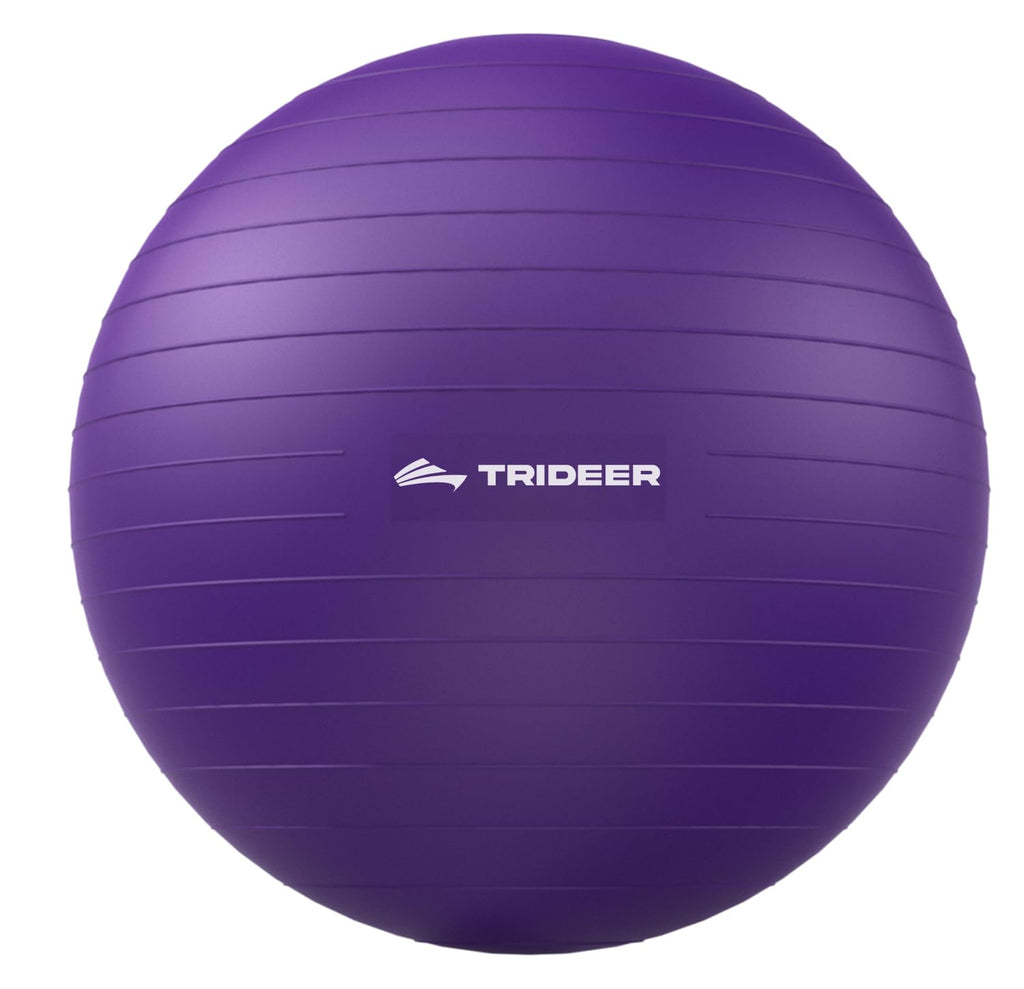 Exercise Ball for Yoga, Pilates & Fitness – Stability Ball Equipment for Home Gym & Office
