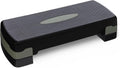 Aerobic Exercise Step Platform, Adjustable Workout Stepper for Home Fitness, 27", Black/Grey