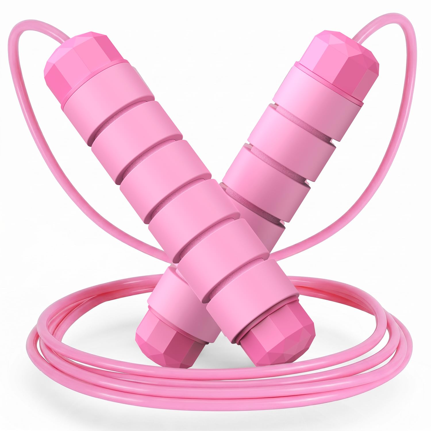Jump Rope, Tangle-Free Rapid Speed Jumping Rope Cable, Exercise Fitness Workout Equipment & Slim Body