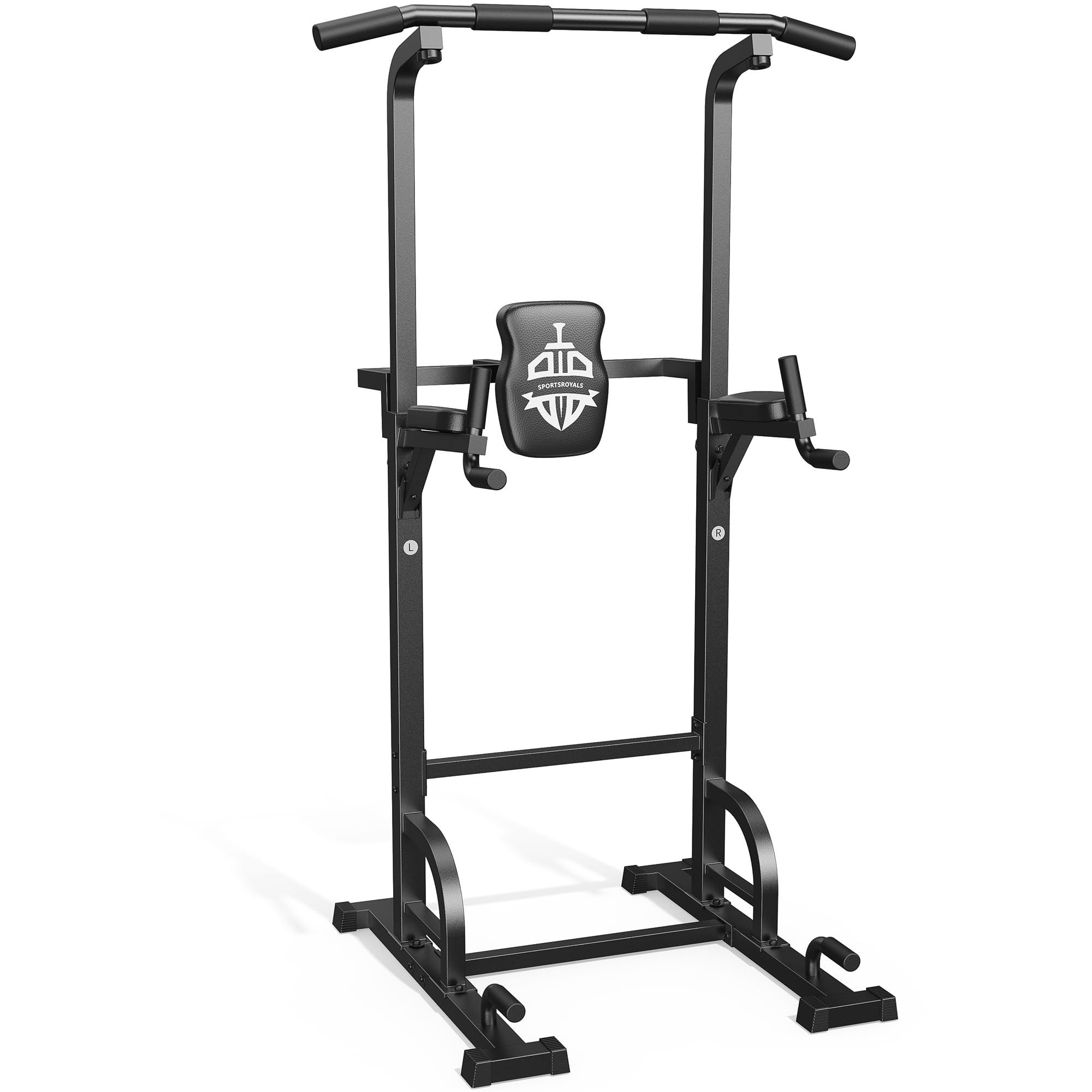 Pull Up Bar Station, 450LBS Stable Pull Up Dip Station for Home Gym Strength Training Equipment | FED Fitness