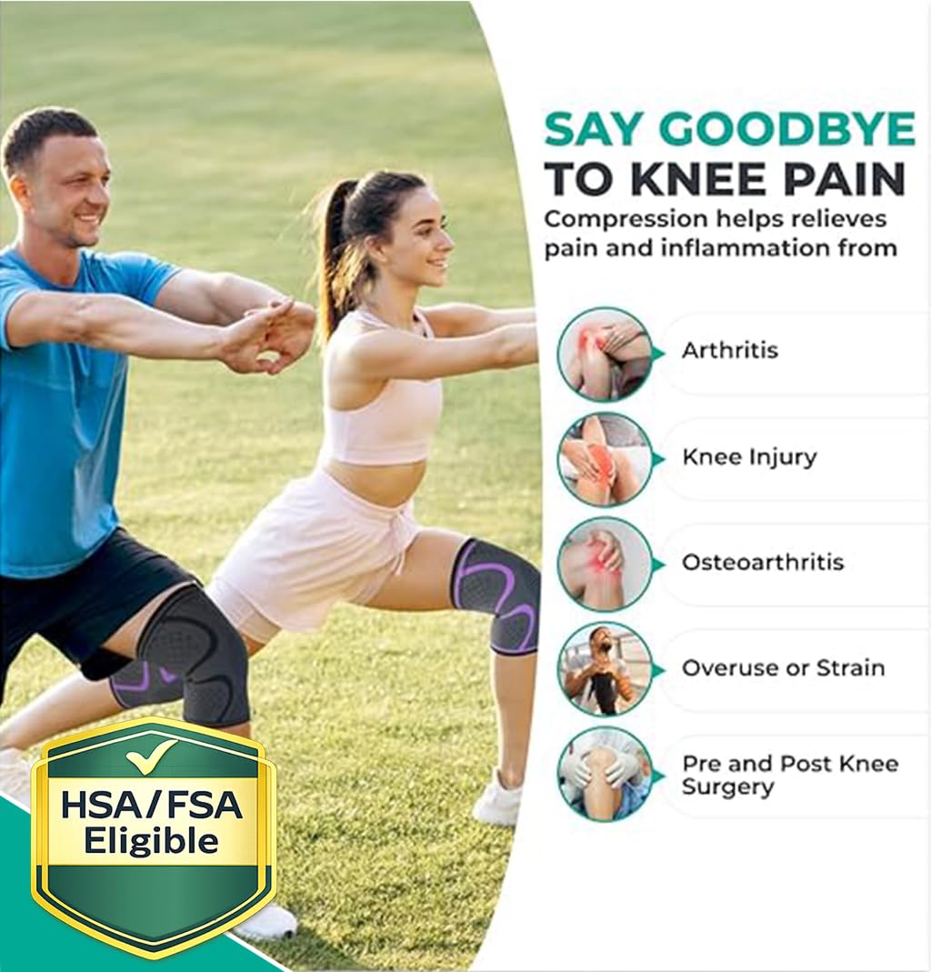 Compression Knee Brace for Women & Men