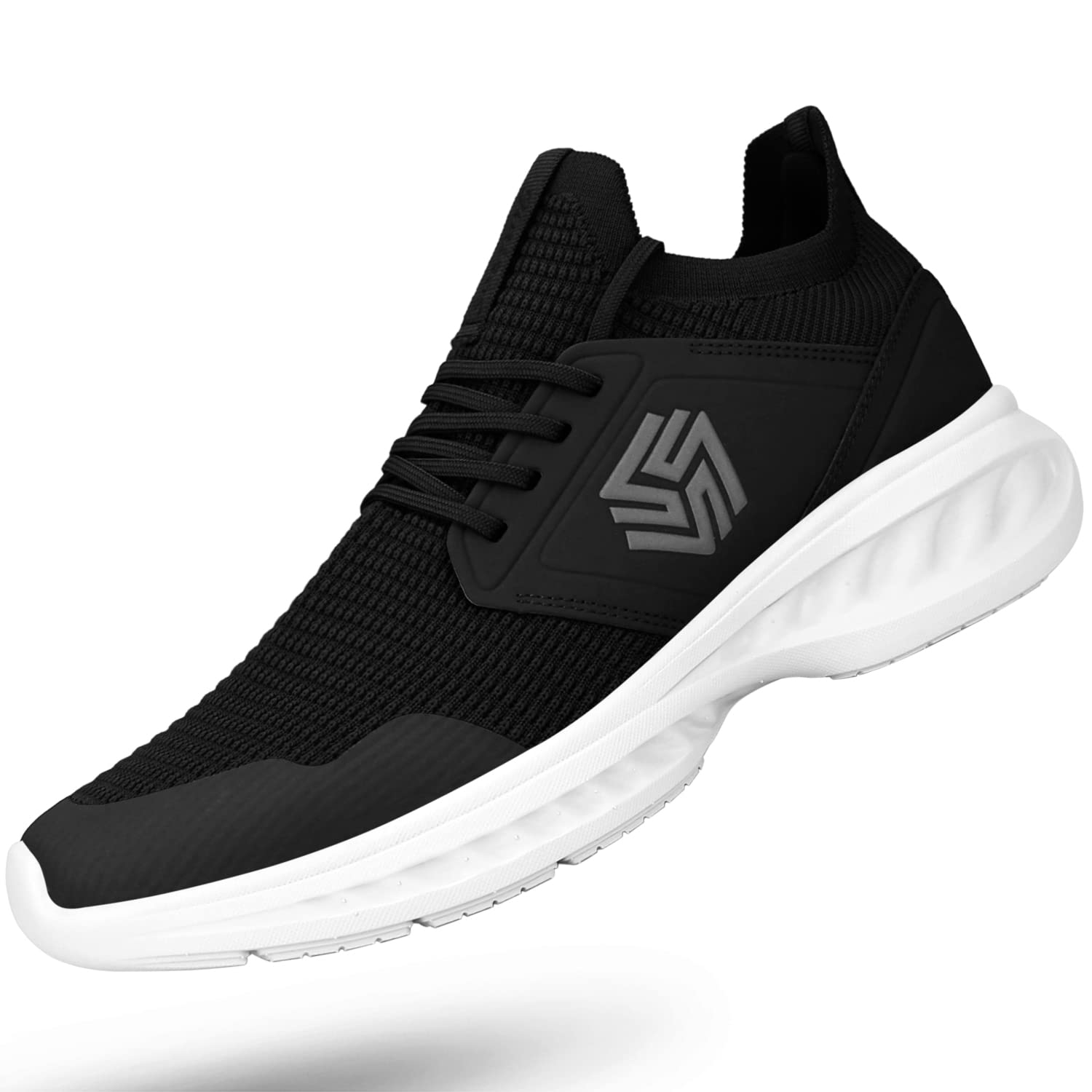 Mens Slip On Walking Shoes Non Slip Running Shoes Breathable