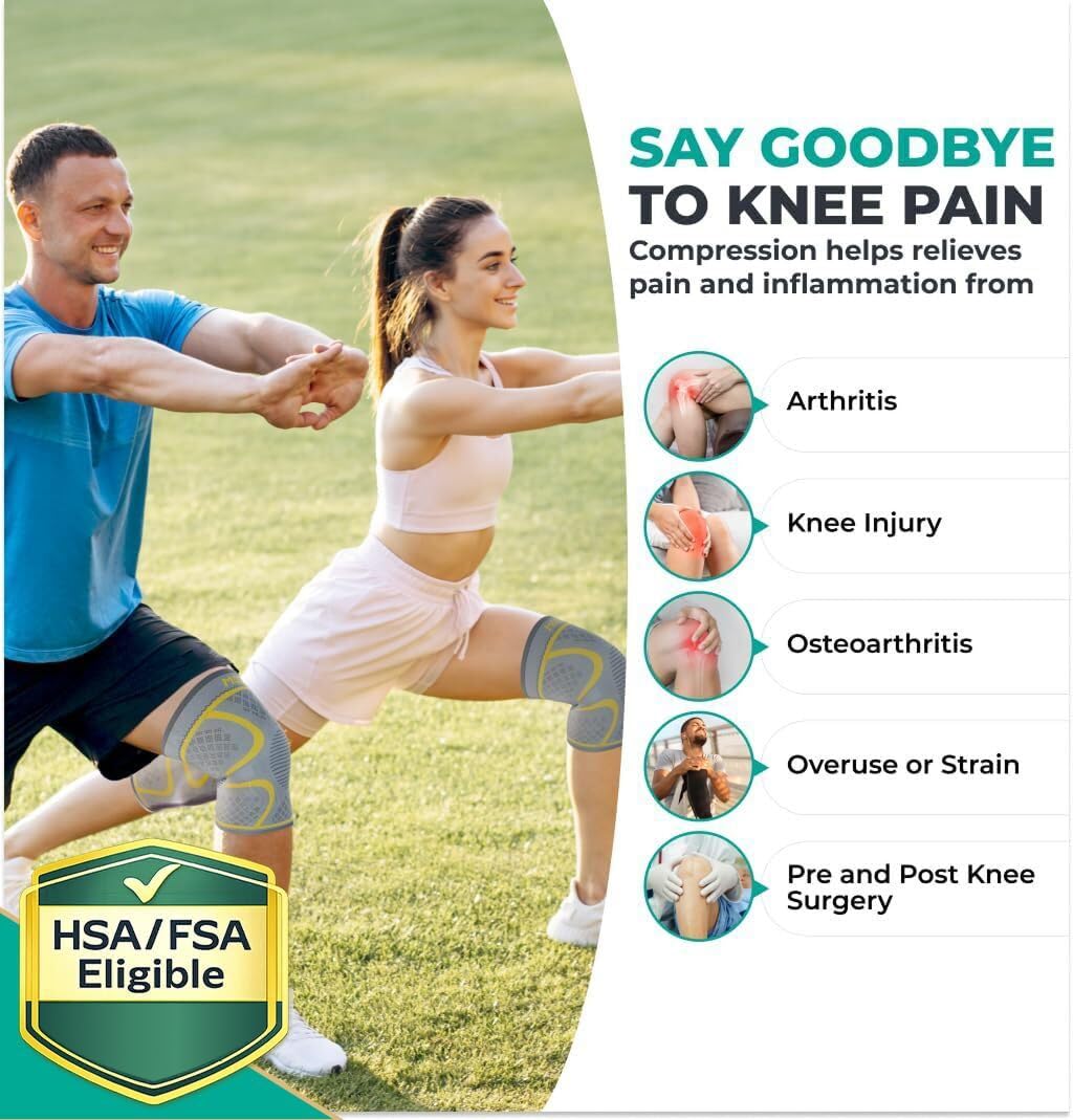 Compression Knee Brace for Women & Men