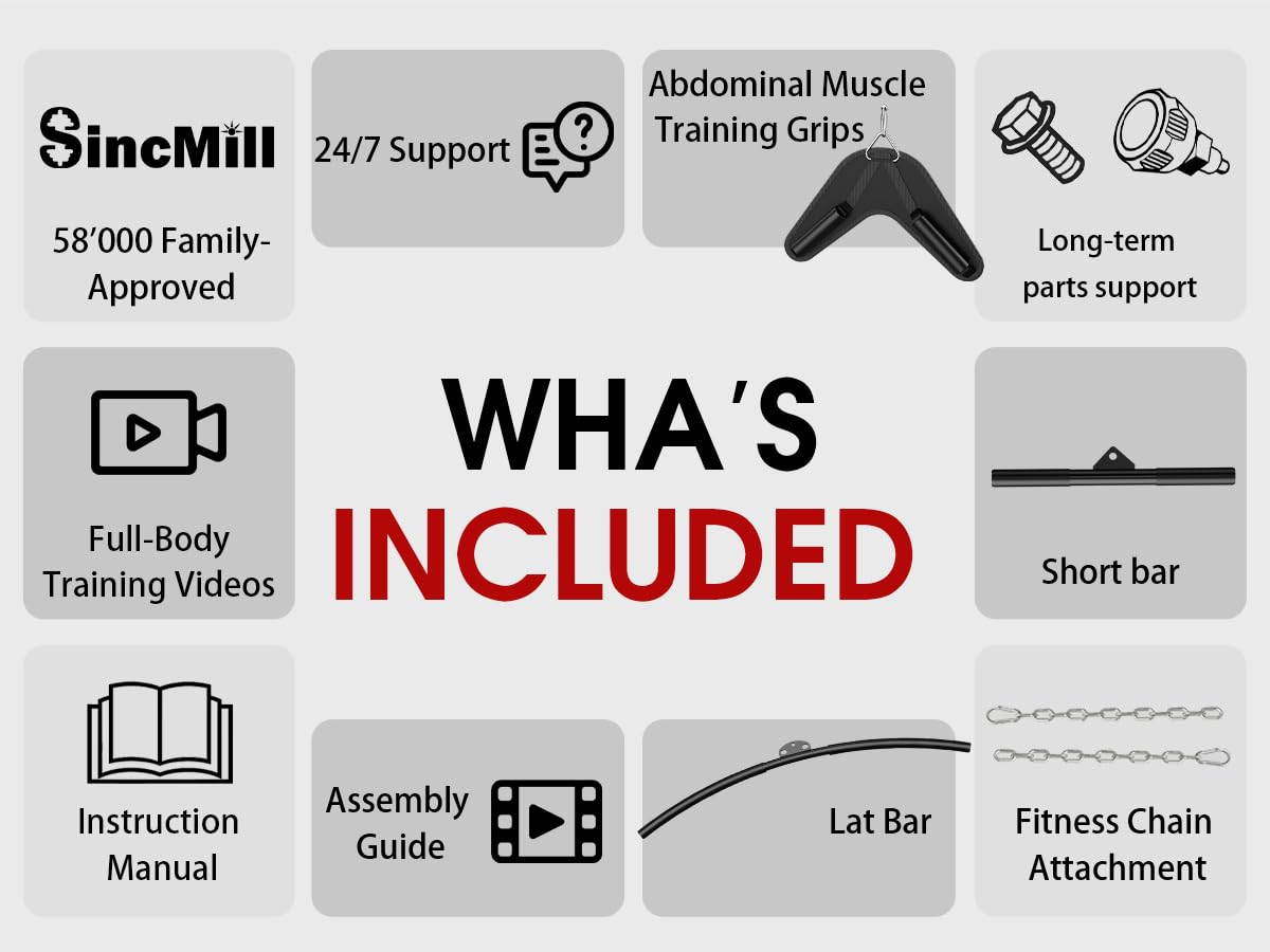 Home Gym Multifunctional Full Body Workout Equipment for Home Exercise Fitness