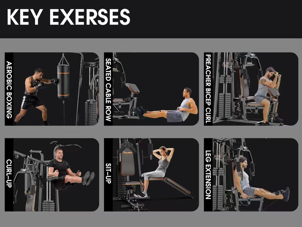 Home Gym Multifunctional Full Body Workout Equipment for Home Exercise Fitness