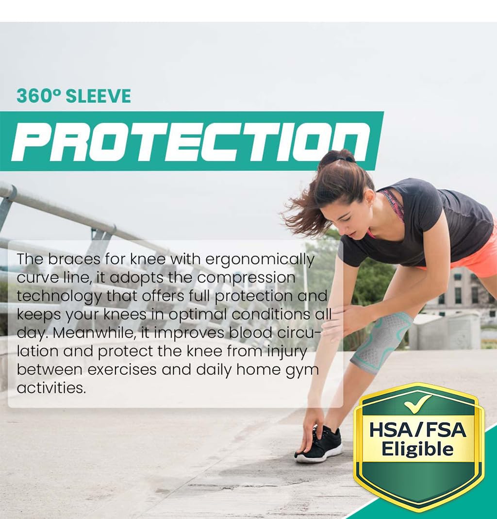Compression Knee Brace for Women & Men