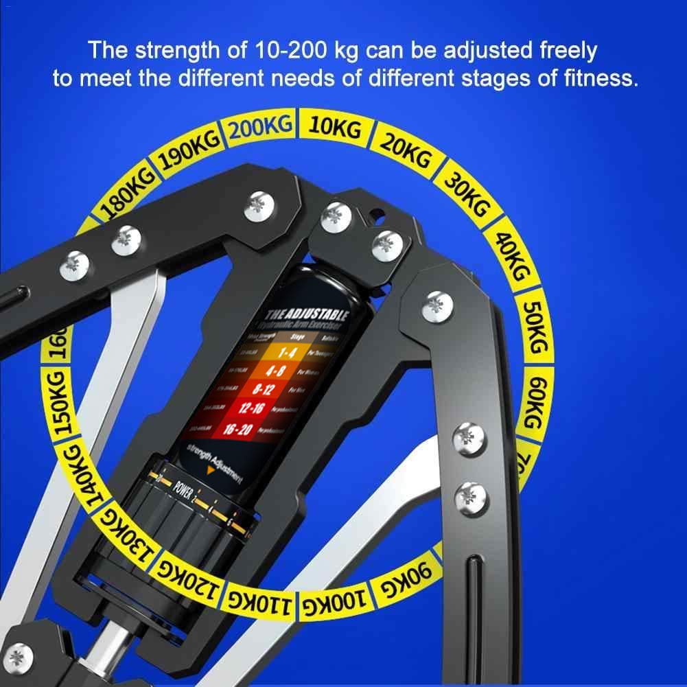 Twister Arm Exerciser - Adjustable 22-440lbs Hydraulic Power,Muscle Training Fitness Equipment, Arm Enhanced Exercise