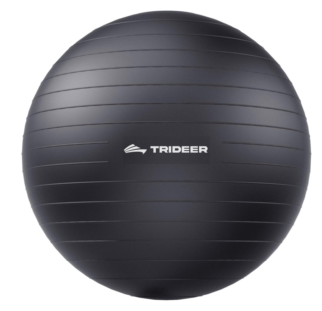Exercise Ball for Yoga, Pilates & Fitness – Stability Ball Equipment for Home Gym & Office