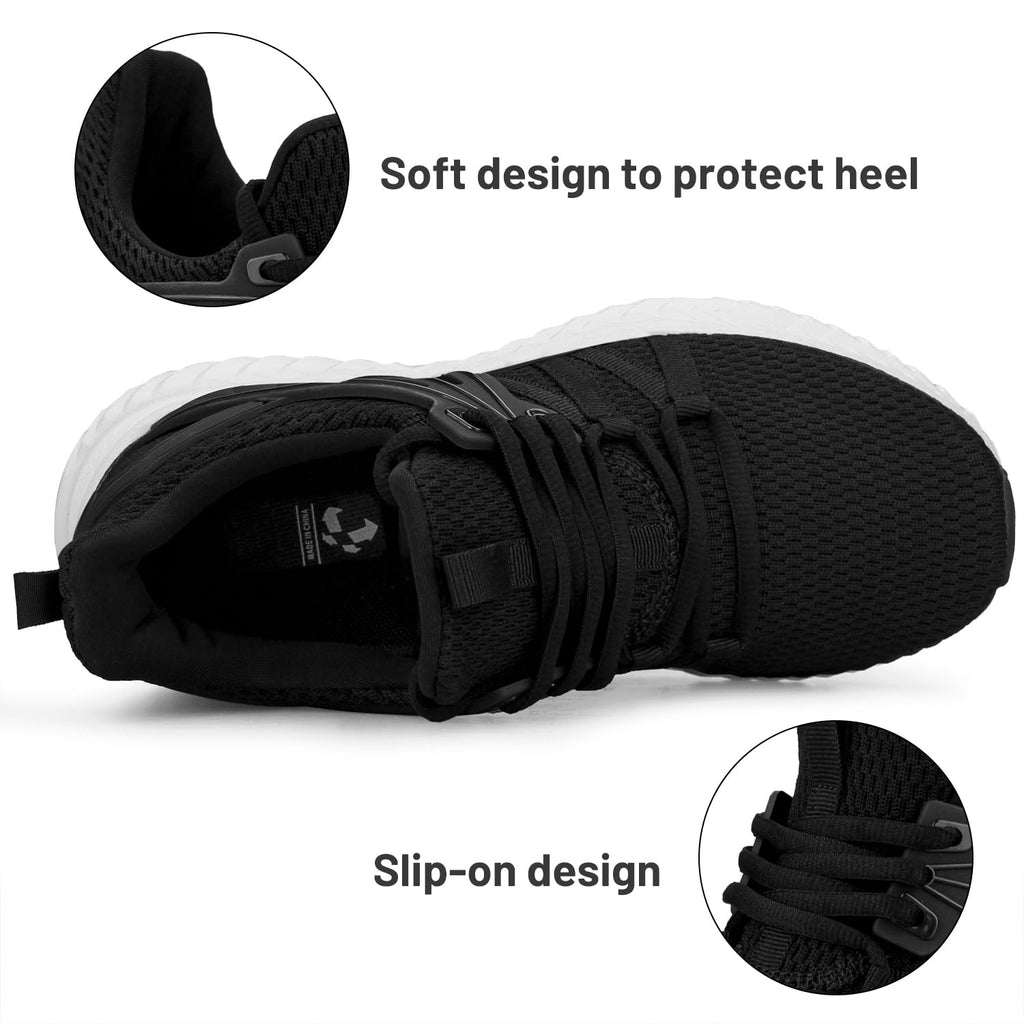 Womens Slip On Sneakers  Walking Tennis Shoes