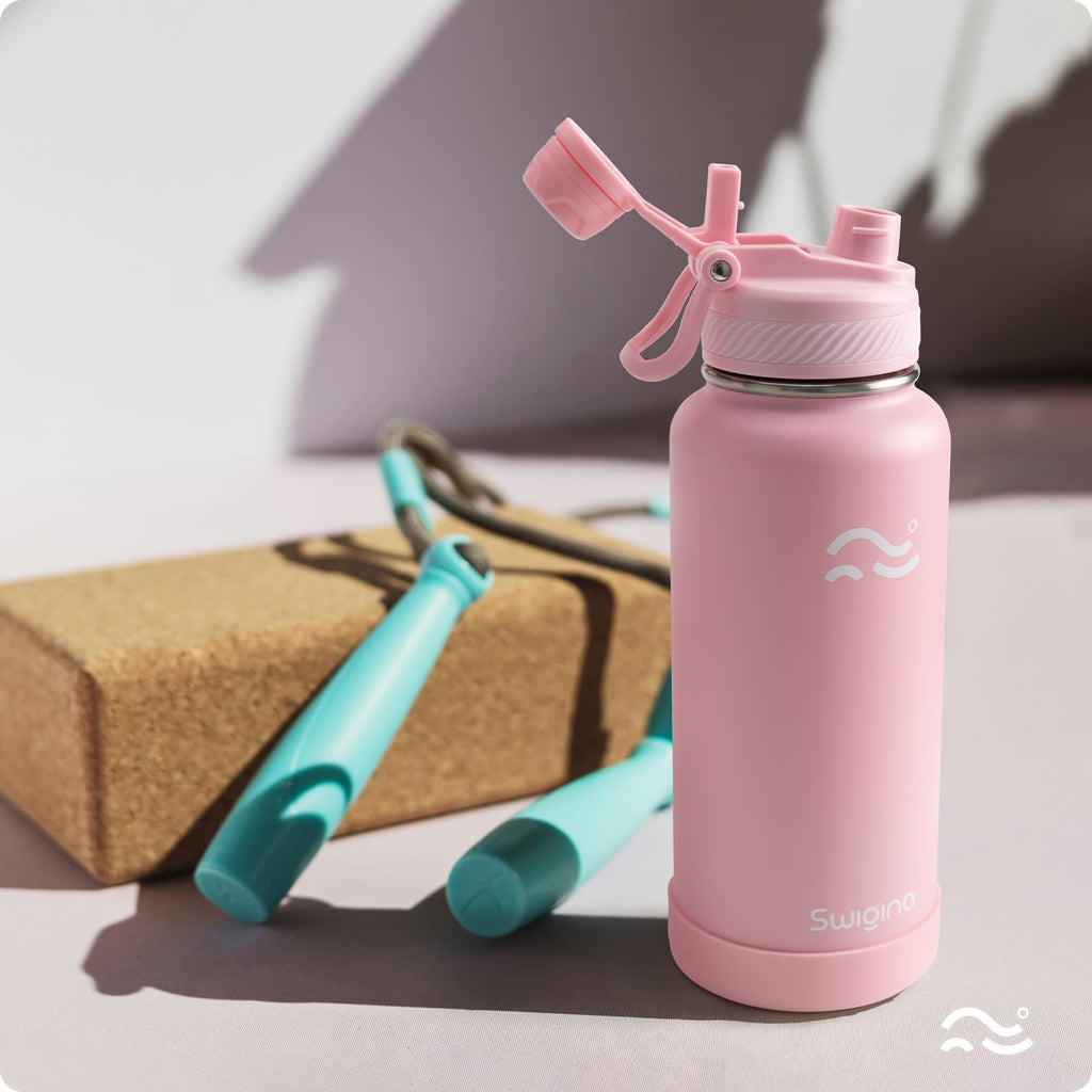 Insulated Water Bottle with Silicone Boot (36hrs Cold/18hrs Hot)
