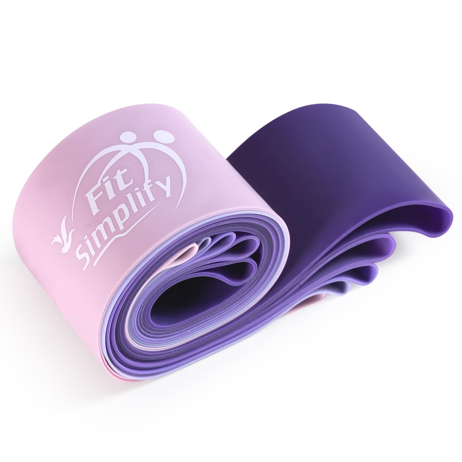Resistance Loop Exercise Bands with Instruction Guide and Carry Bag, Set of 5