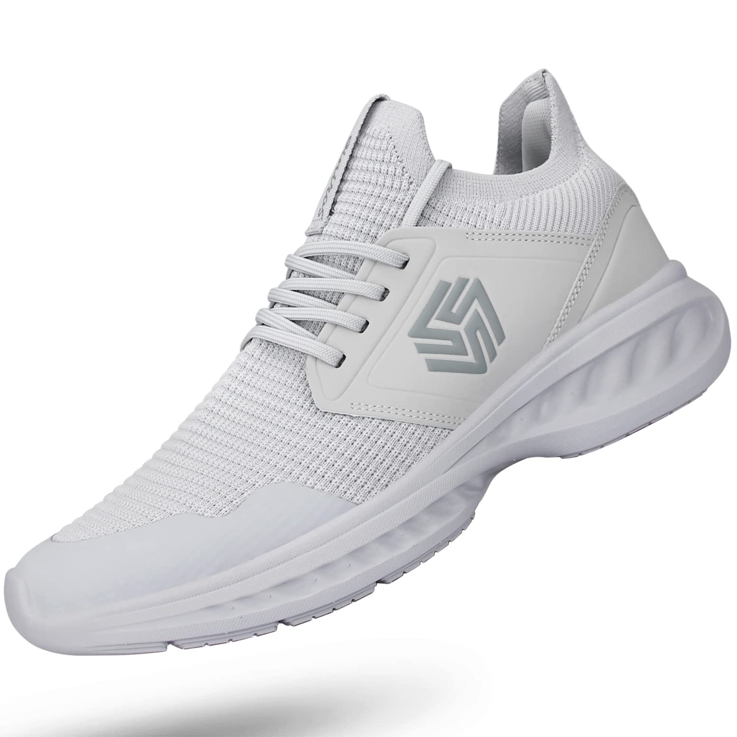 Mens Slip On Walking Shoes Non Slip Running Shoes Breathable