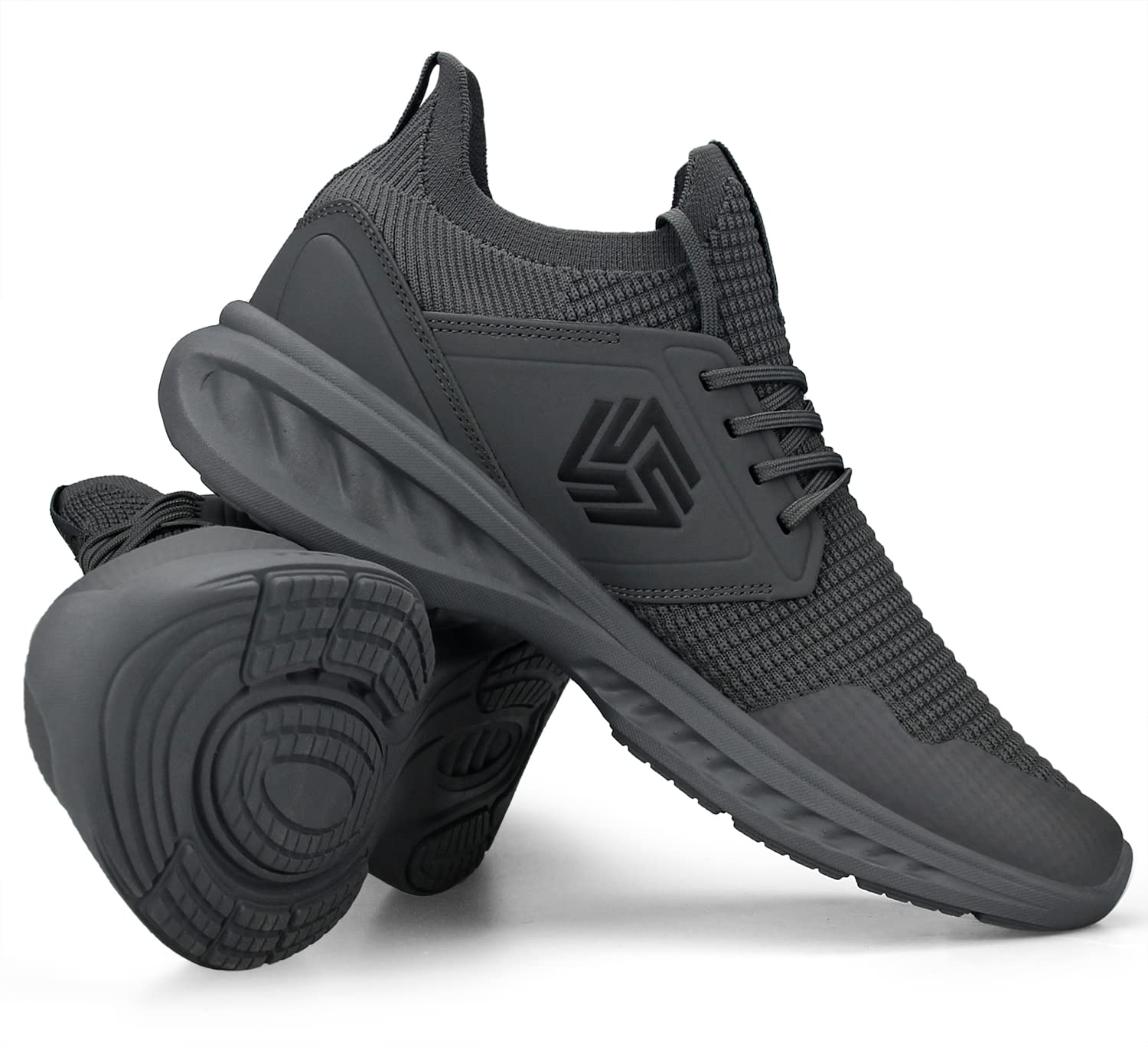 Mens Slip On Walking Shoes Non Slip Running Shoes Breathable