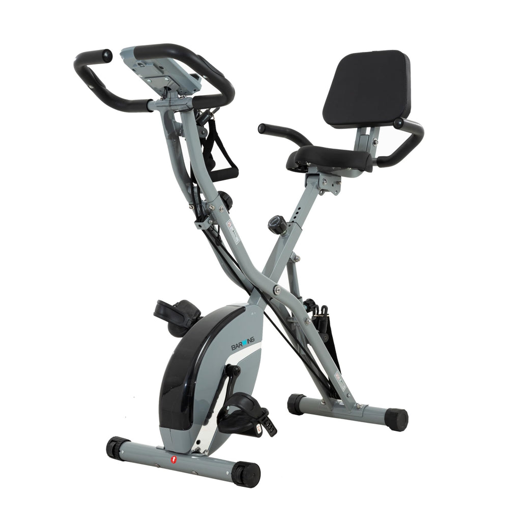 Stationary Exercise Bike for Home Workout, 5 IN 1 Foldable Indoor Cycling Bike