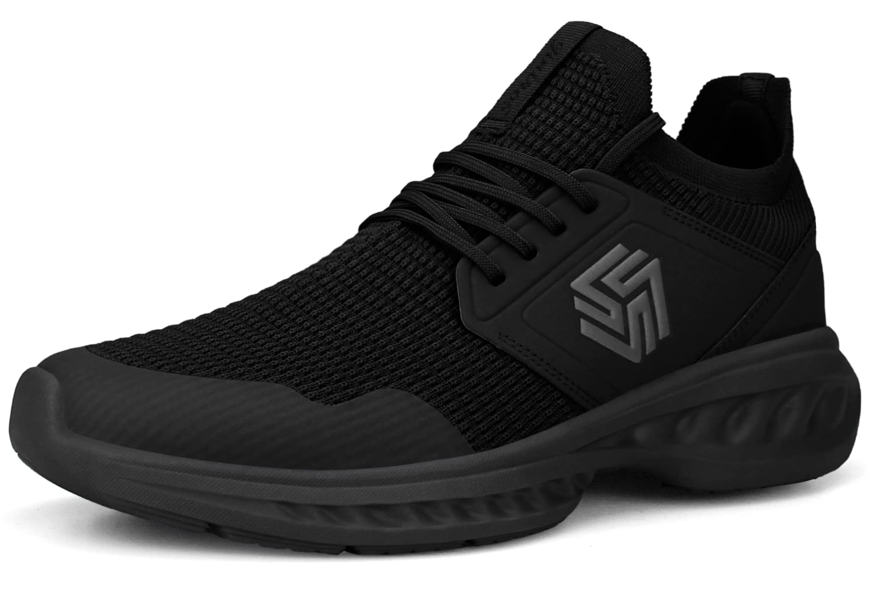 Mens Slip On Walking Shoes Non Slip Running Shoes Breathable