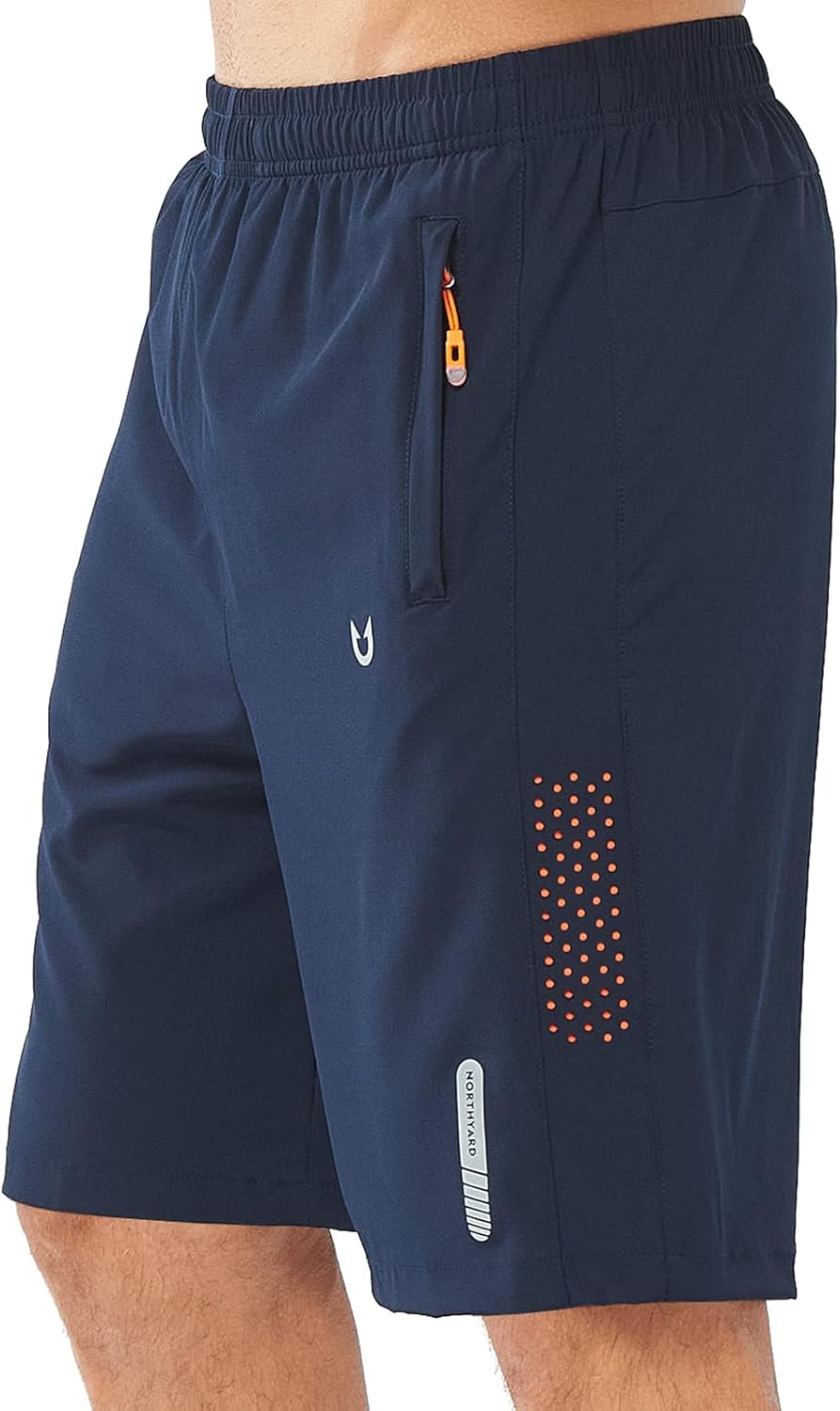 Men's Athletic Running Shorts Gym Workout