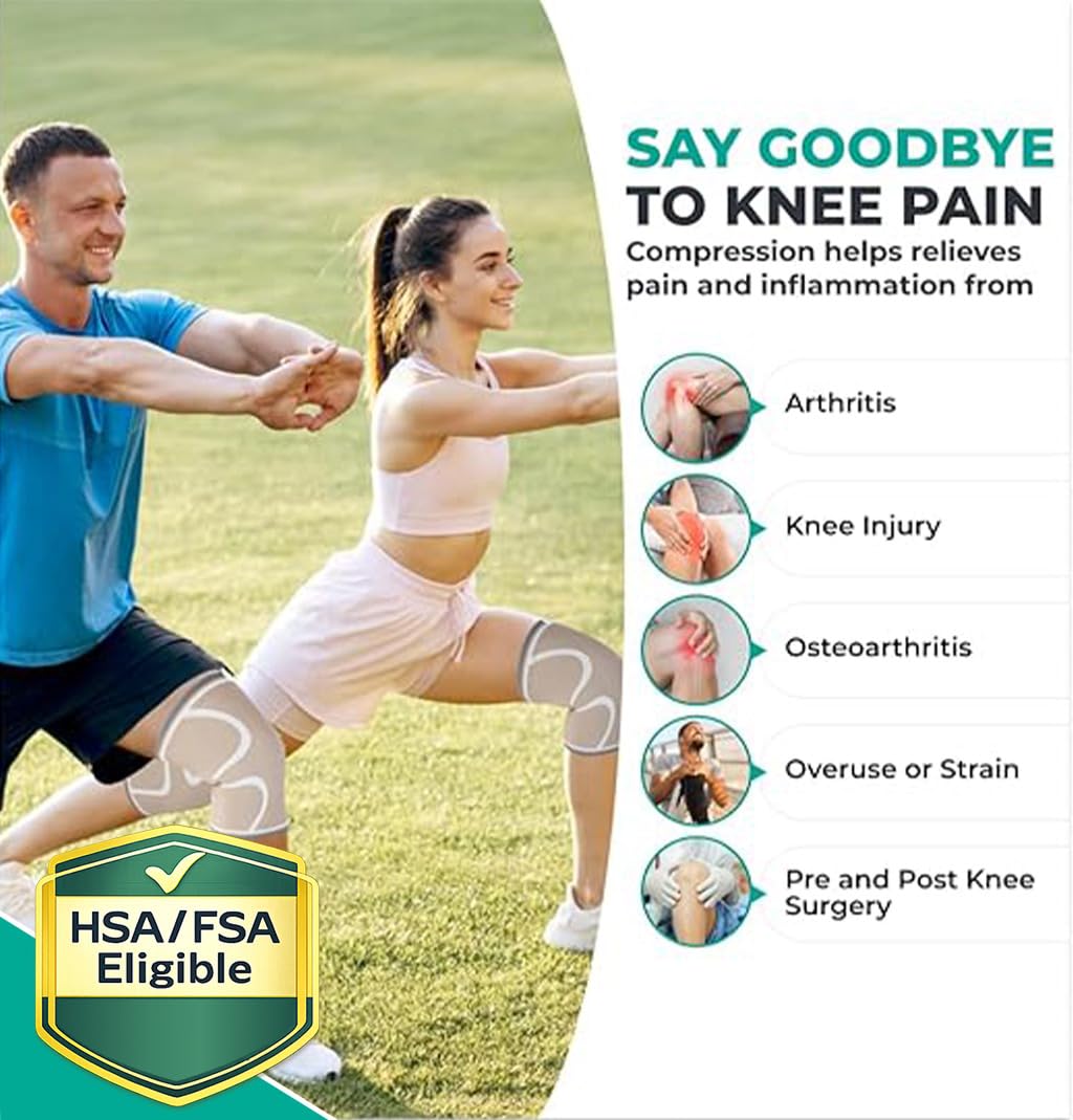 Compression Knee Brace for Women & Men