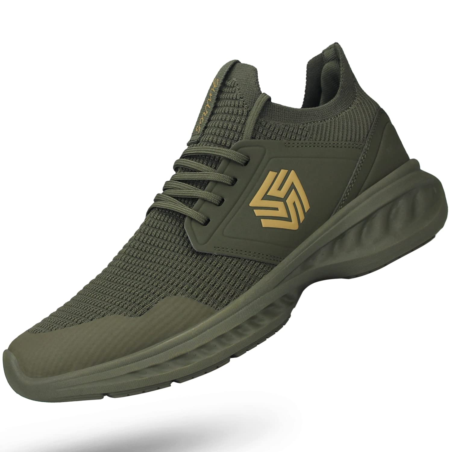 Mens Slip On Walking Shoes Non Slip Running Shoes Breathable