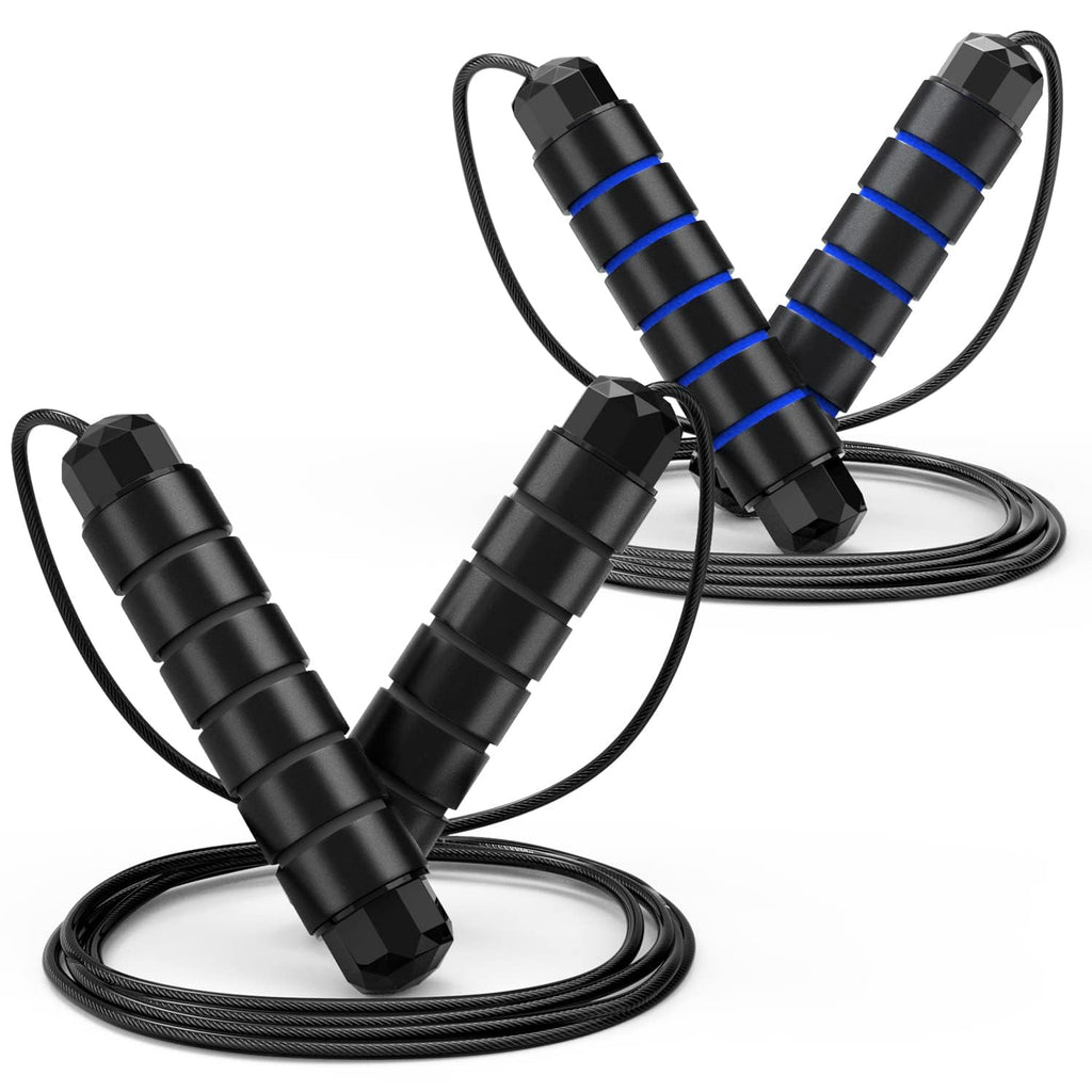 Jump Rope, Tangle-Free Rapid Speed Jumping Rope Cable, Exercise Fitness Workout Equipment & Slim Body