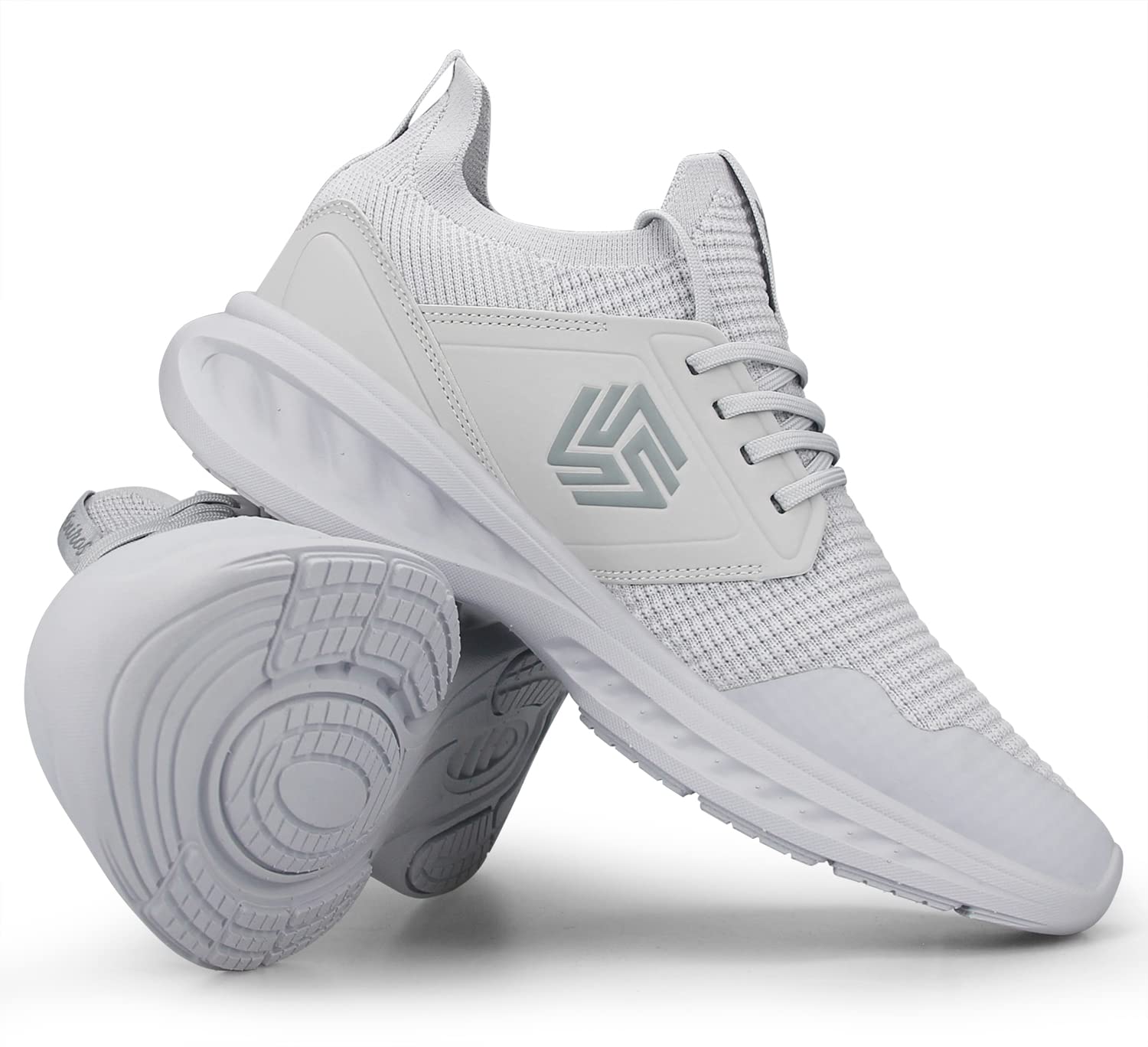 Mens Slip On Walking Shoes Non Slip Running Shoes Breathable