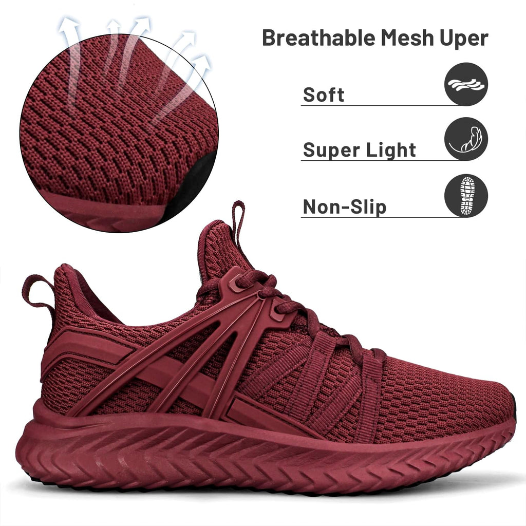 Womens Slip On Sneakers  Walking Tennis Shoes