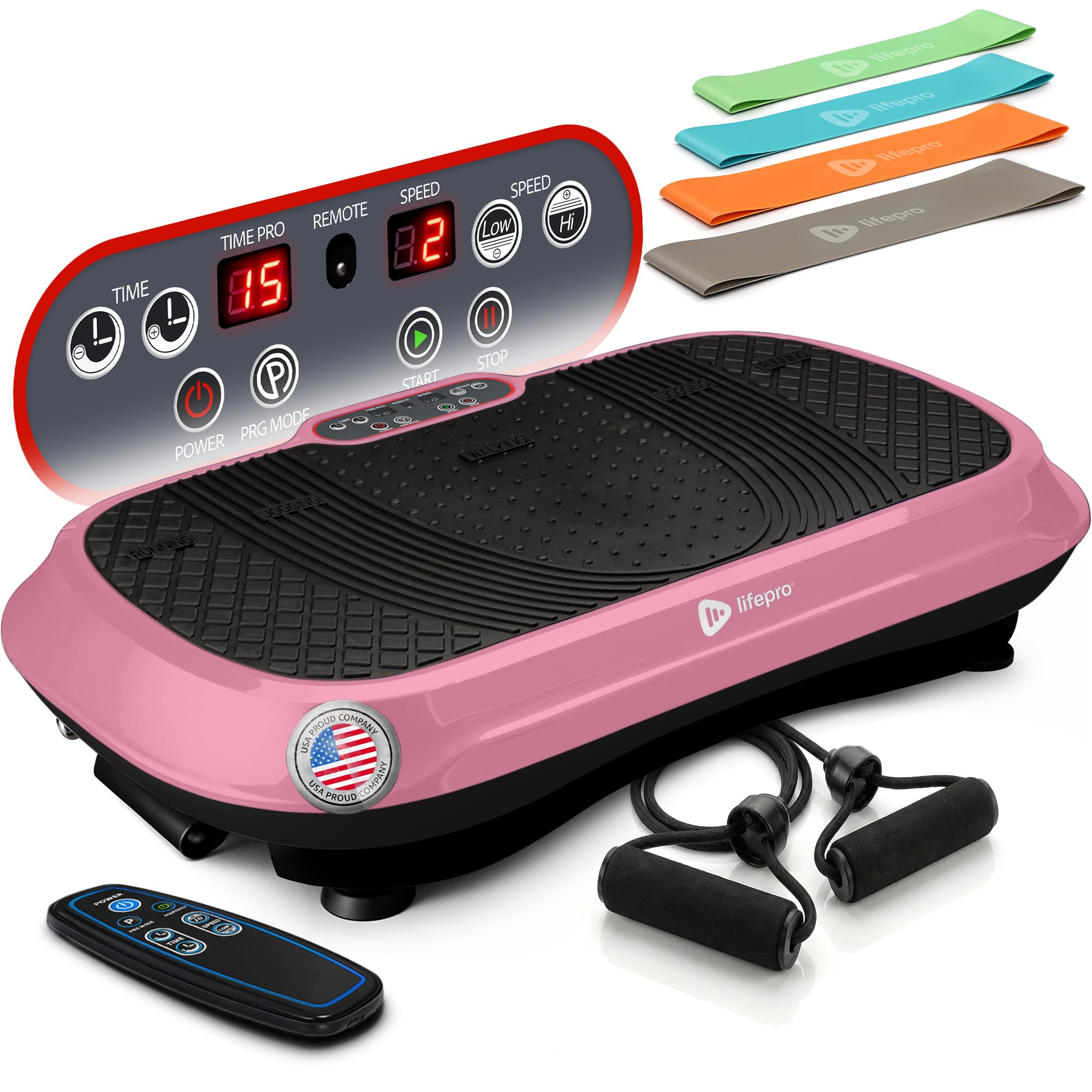 Waver Vibration Plate Exercise Machine – High-Intensity Vibration– Fitness Equipment for Strength & Toning
