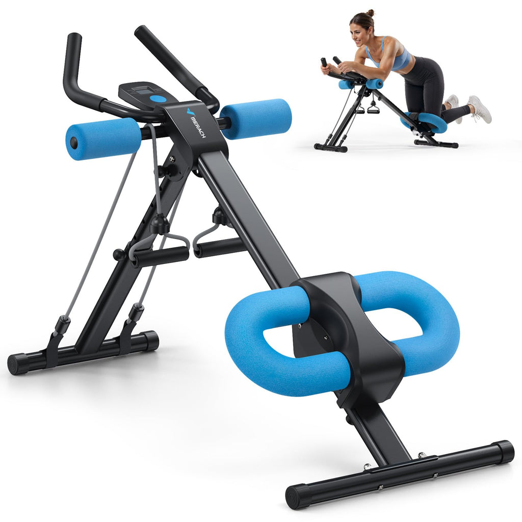 Ab Machine, Ab Workout Equipment, Adjustable Ab Trainer Machine, Abdominal Trainer for Stomach Workout