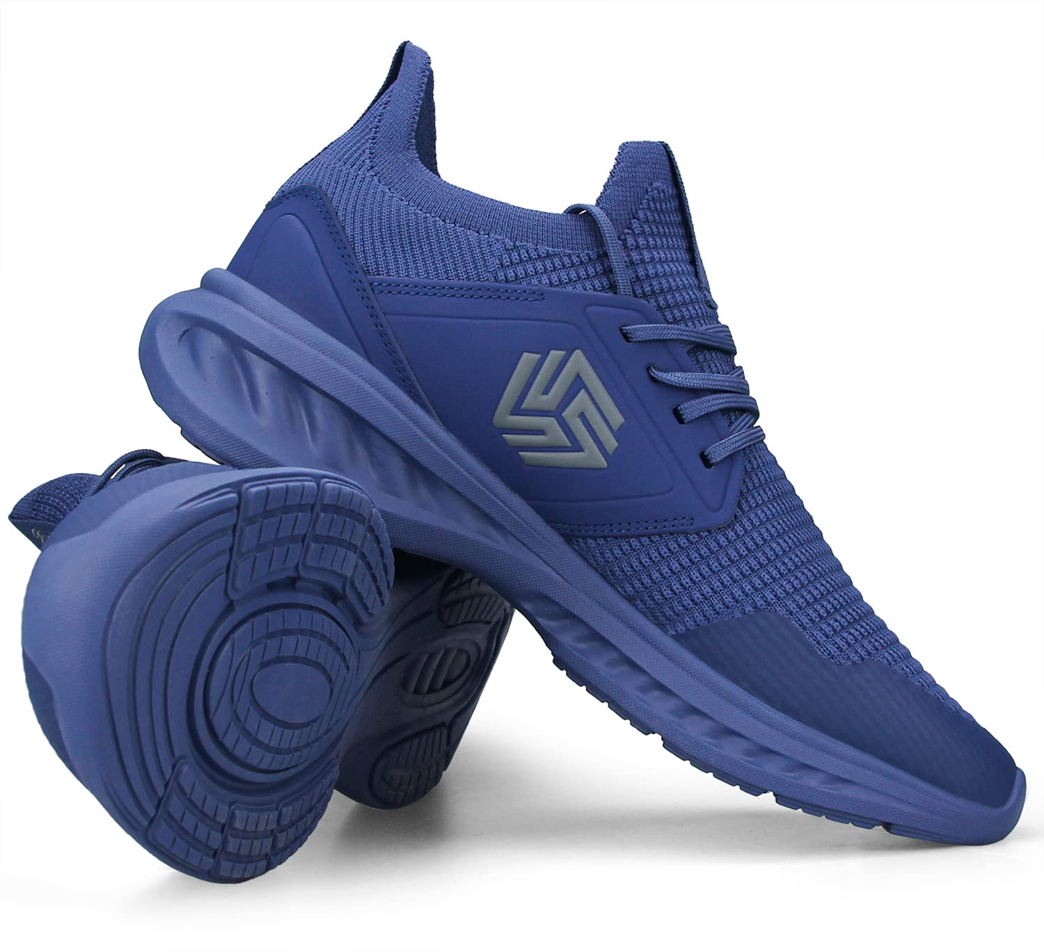 Mens Slip On Walking Shoes Non Slip Running Shoes Breathable