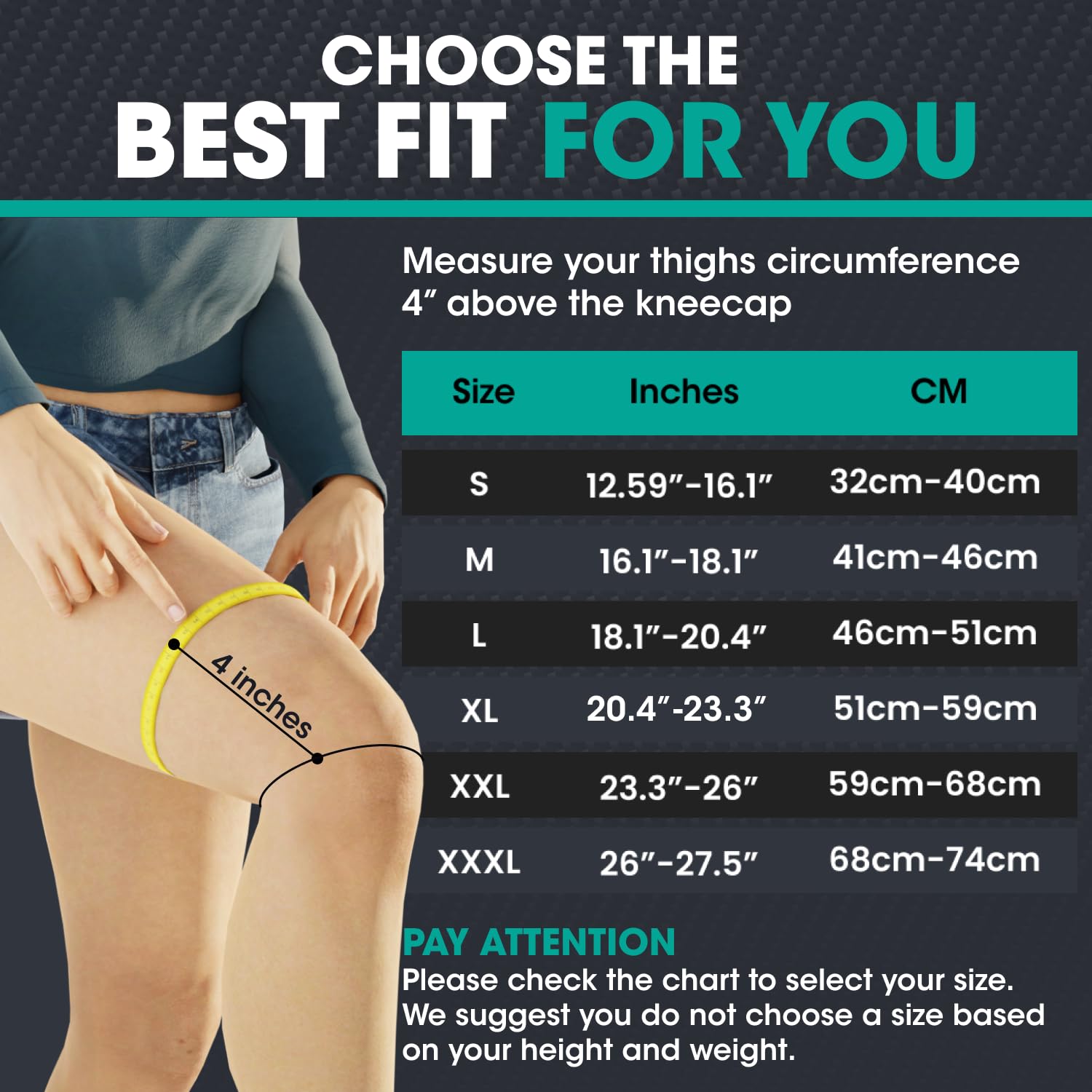 Compression Knee Brace for Women & Men