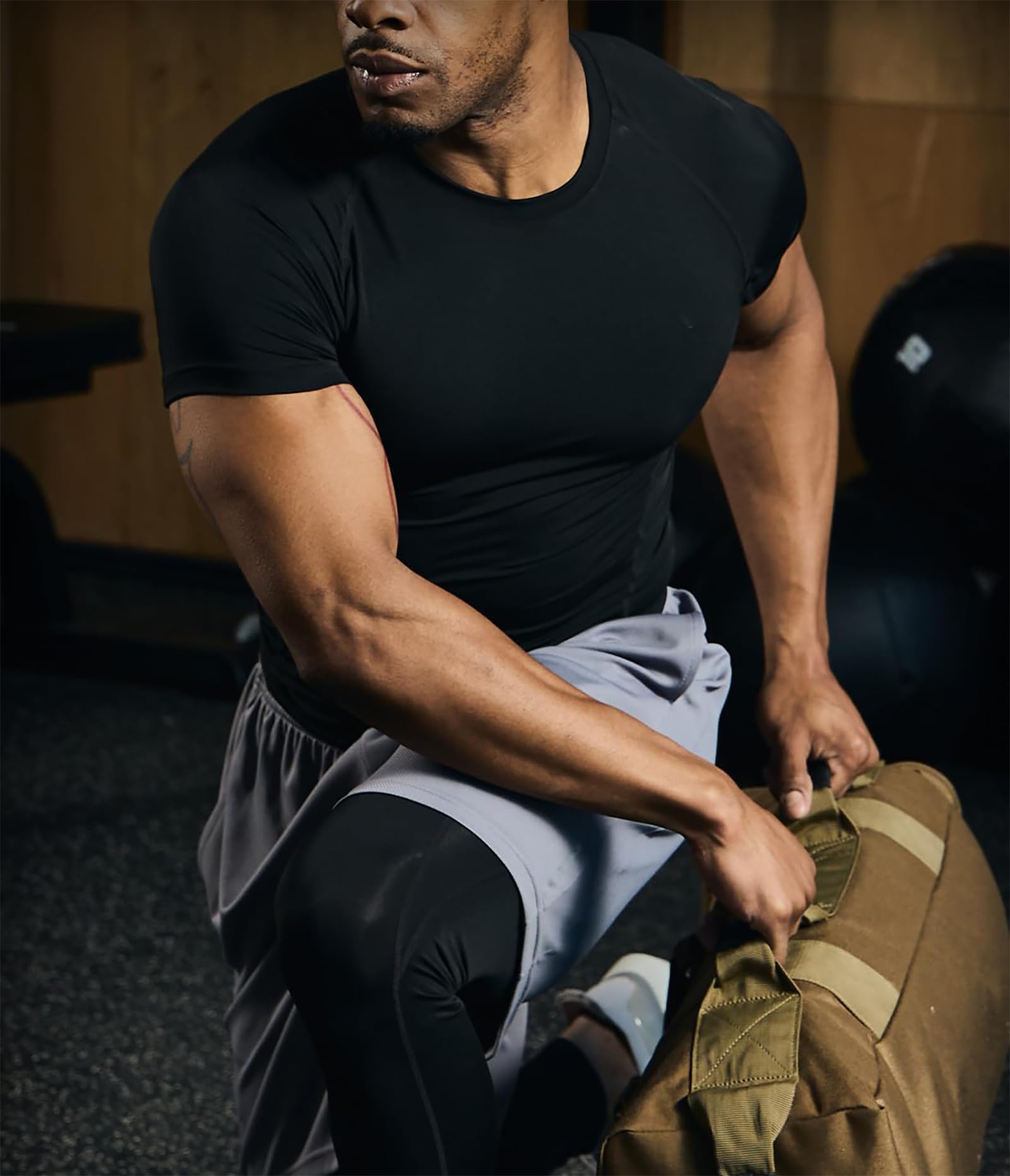 Sauna Sweat Suits Shirt for Men Sweat Suit Compression T-Shirt