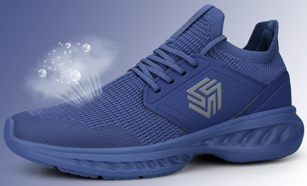 Mens Slip On Walking Shoes Non Slip Running Shoes Breathable