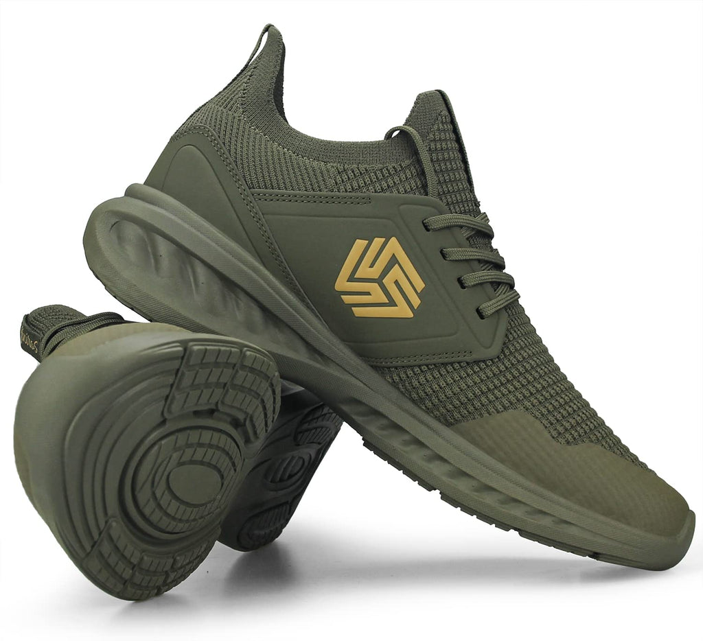 Mens Slip On Walking Shoes Non Slip Running Shoes Breathable