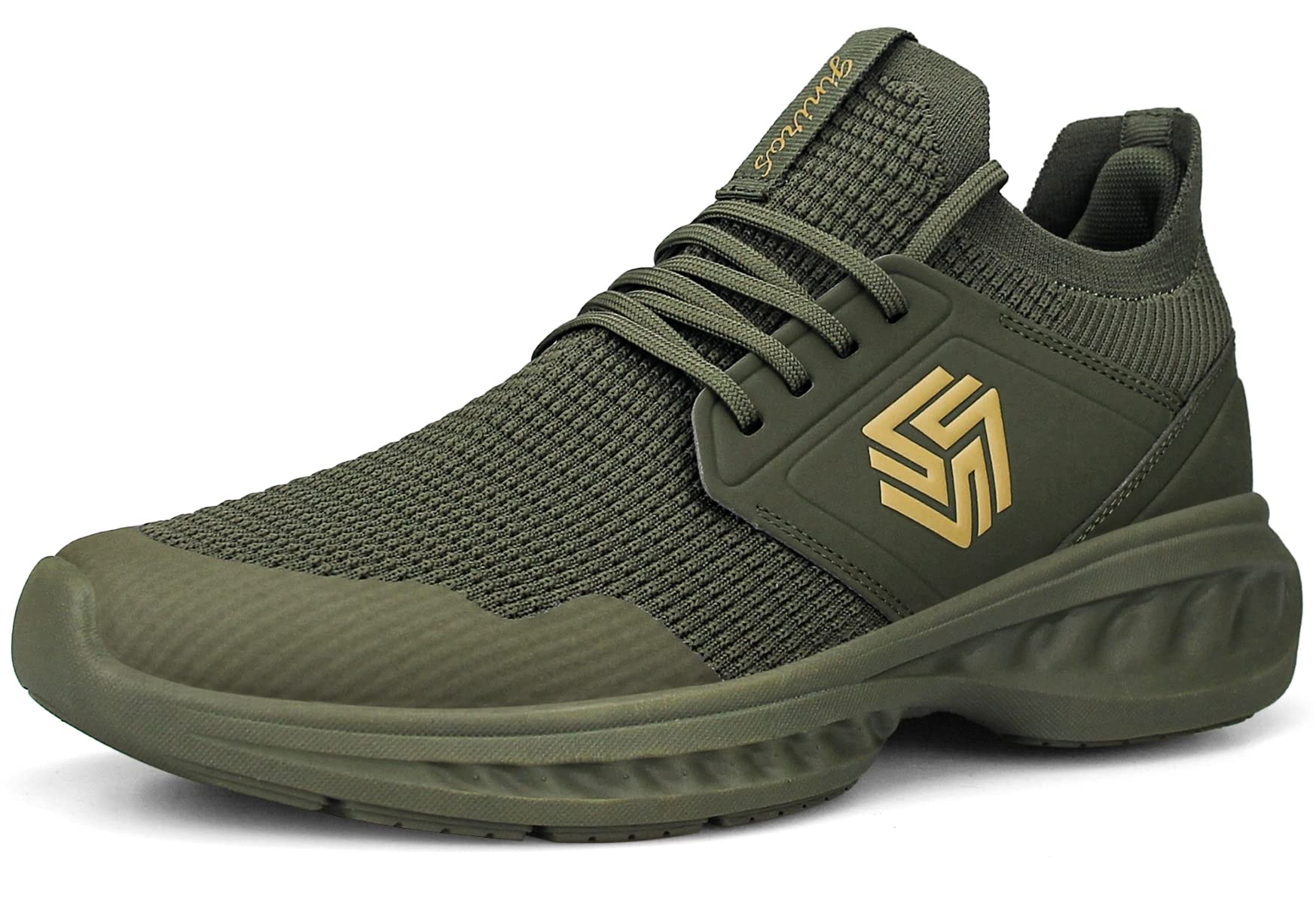 Mens Slip On Walking Shoes Non Slip Running Shoes Breathable
