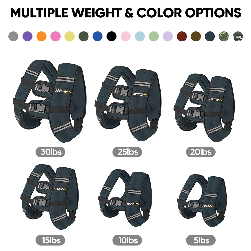 Weighted Vest Men Women, Weight Vest for Women Workout Equipment for Strength Training Running