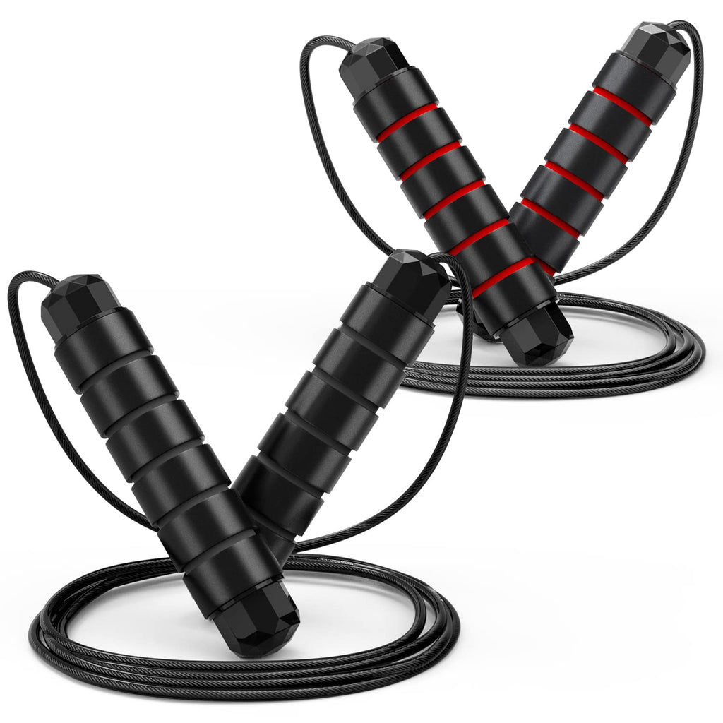 Jump Rope, Tangle-Free Rapid Speed Jumping Rope Cable, Exercise Fitness Workout Equipment & Slim Body