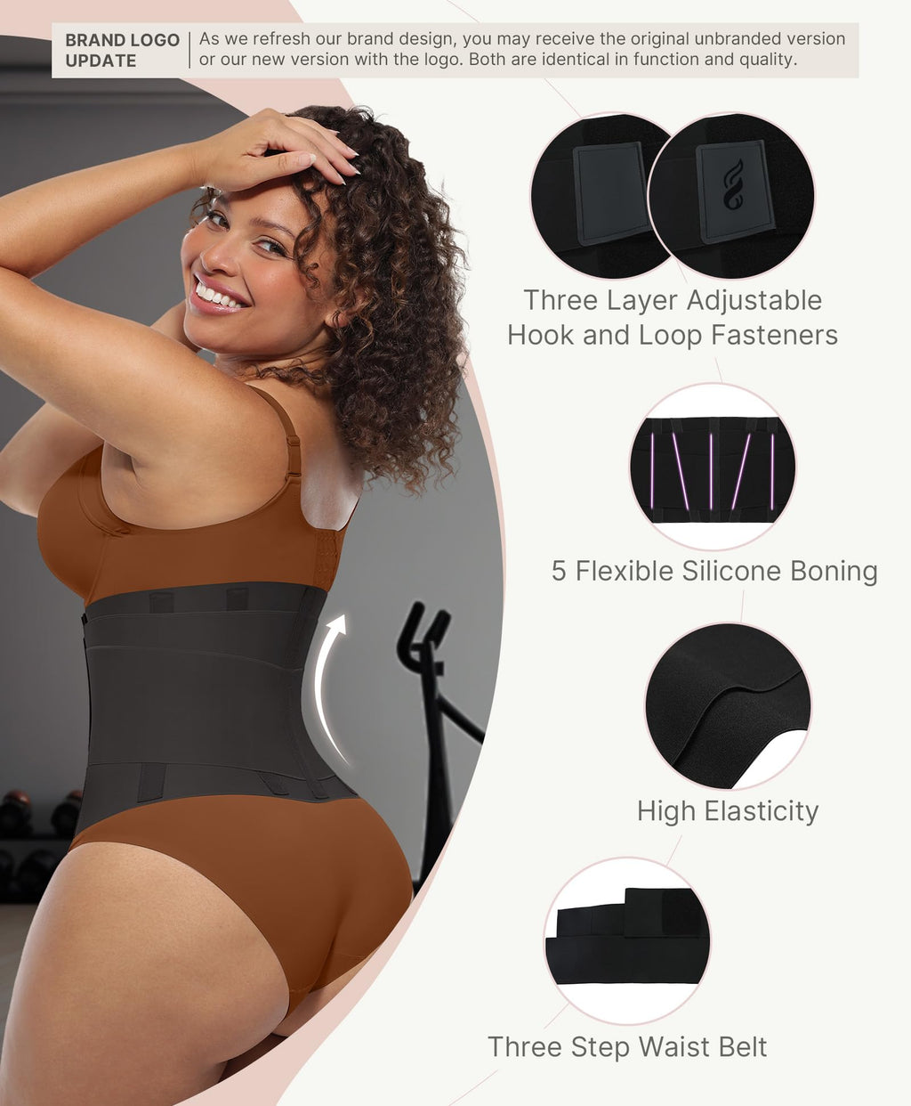 Waist Trainer Belt Waist Cincher Trimmer Ab Belt Tummy Control Body Shaper
