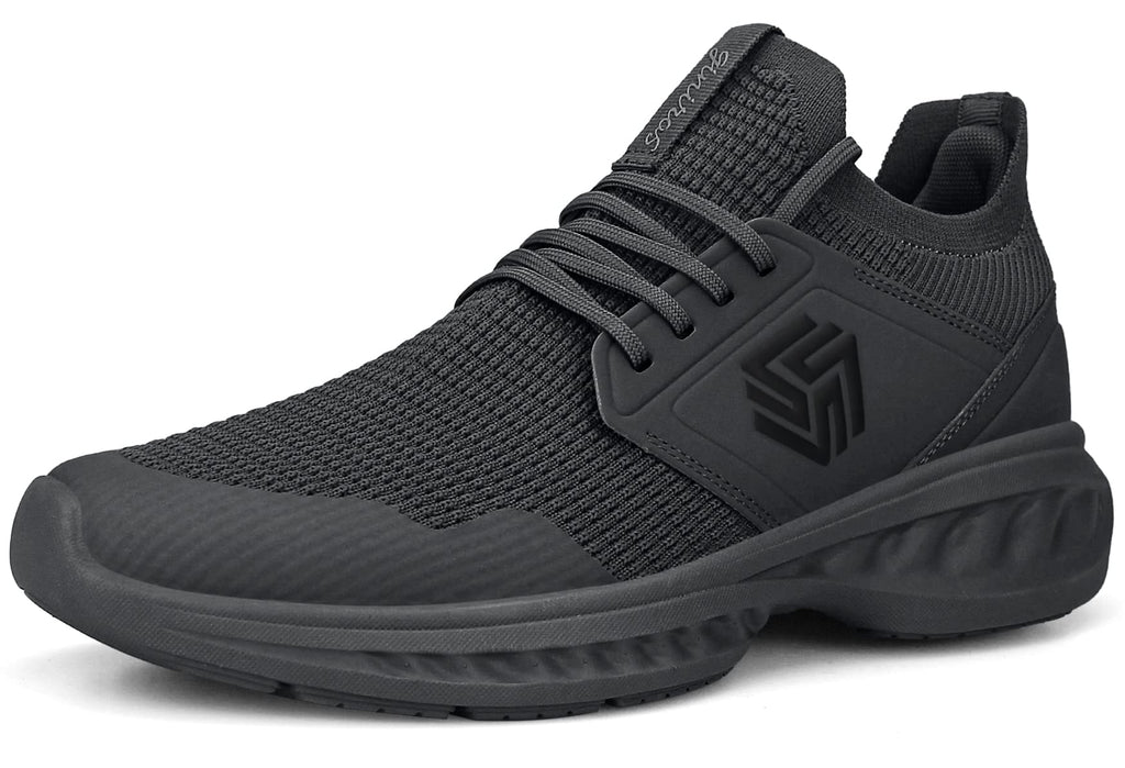 Mens Slip On Walking Shoes Non Slip Running Shoes Breathable