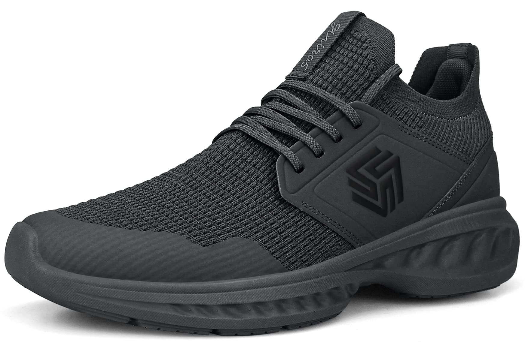 Mens Slip On Walking Shoes Non Slip Running Shoes Breathable