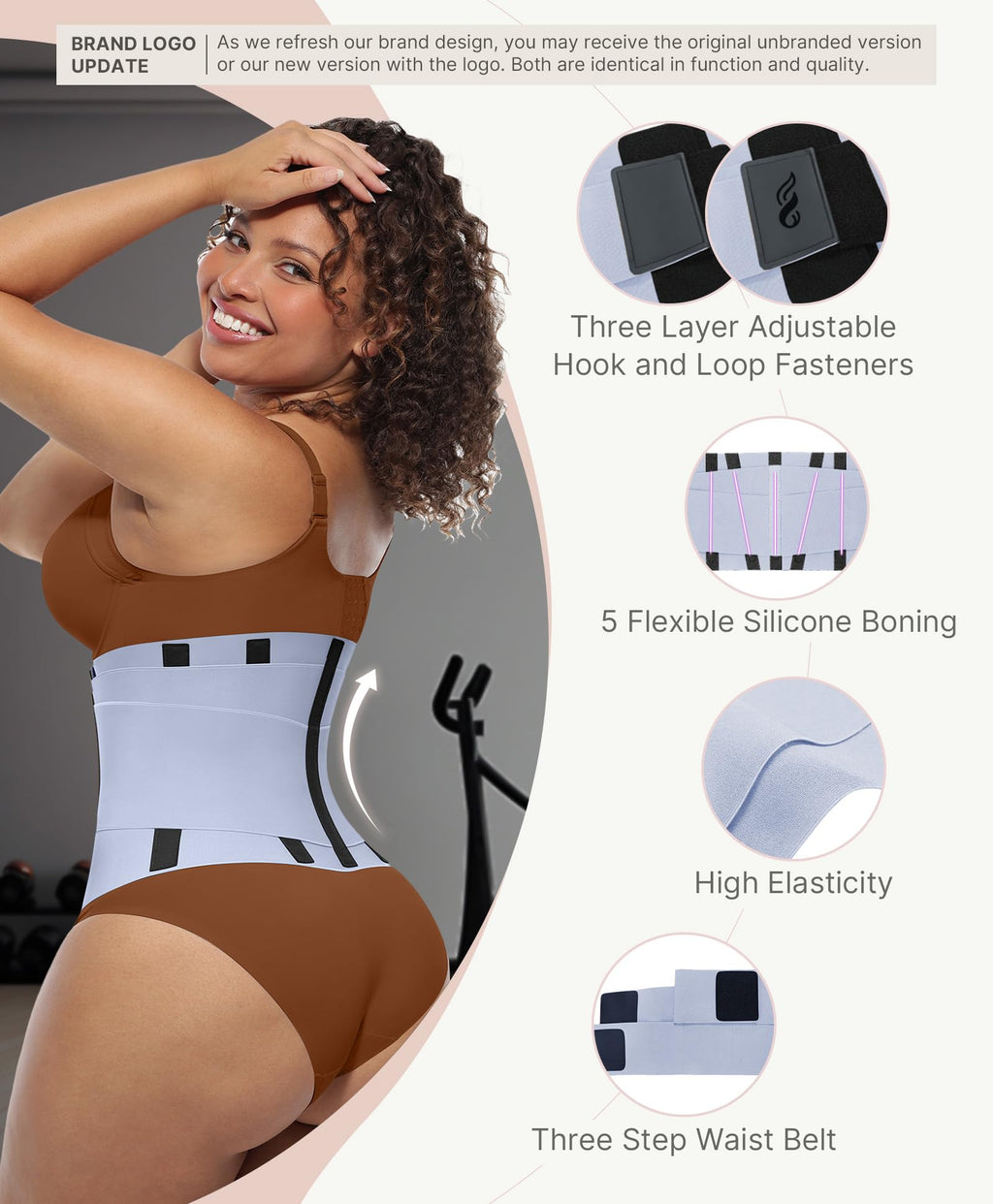 Waist Trainer Belt Waist Cincher Trimmer Ab Belt Tummy Control Body Shaper