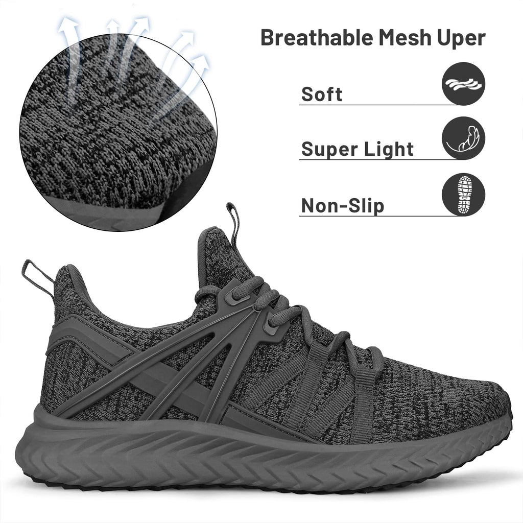 Womens Slip On Sneakers  Walking Tennis Shoes