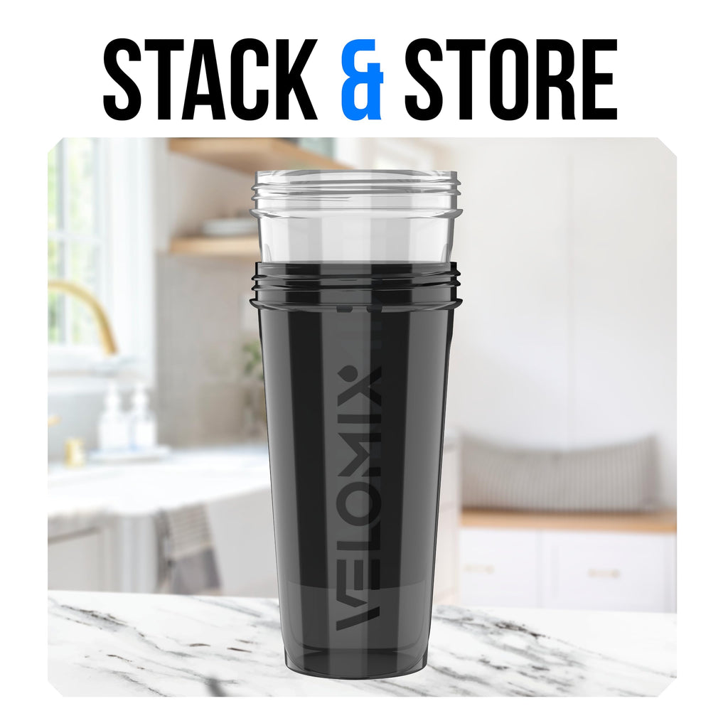 2 Pack- 28 oz Protein Shaker Bottles for Protein Mixes - 2x Wire Whisk | Leak Proof Shaker Cups for Protein Shakes