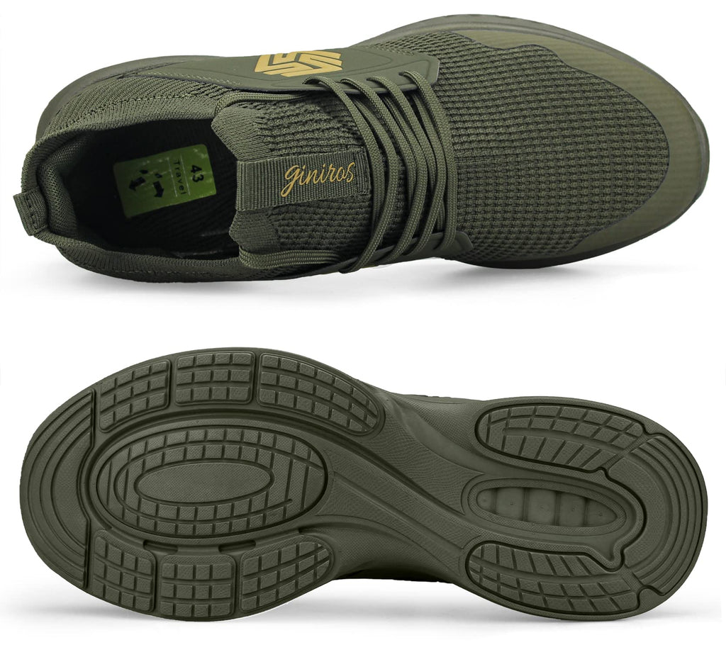 Mens Slip On Walking Shoes Non Slip Running Shoes Breathable