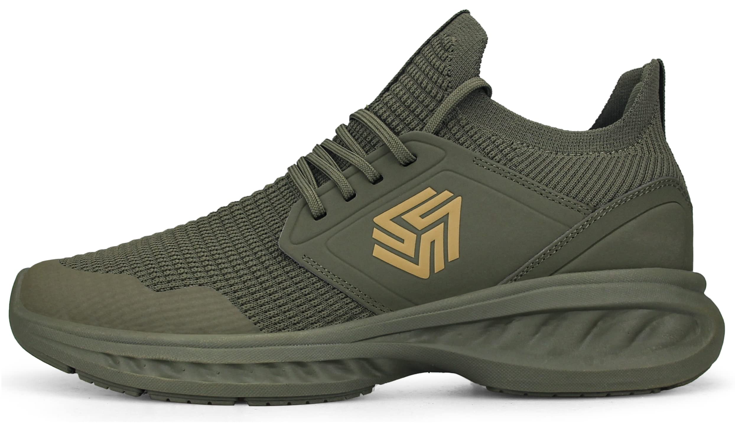 Mens Slip On Walking Shoes Non Slip Running Shoes Breathable