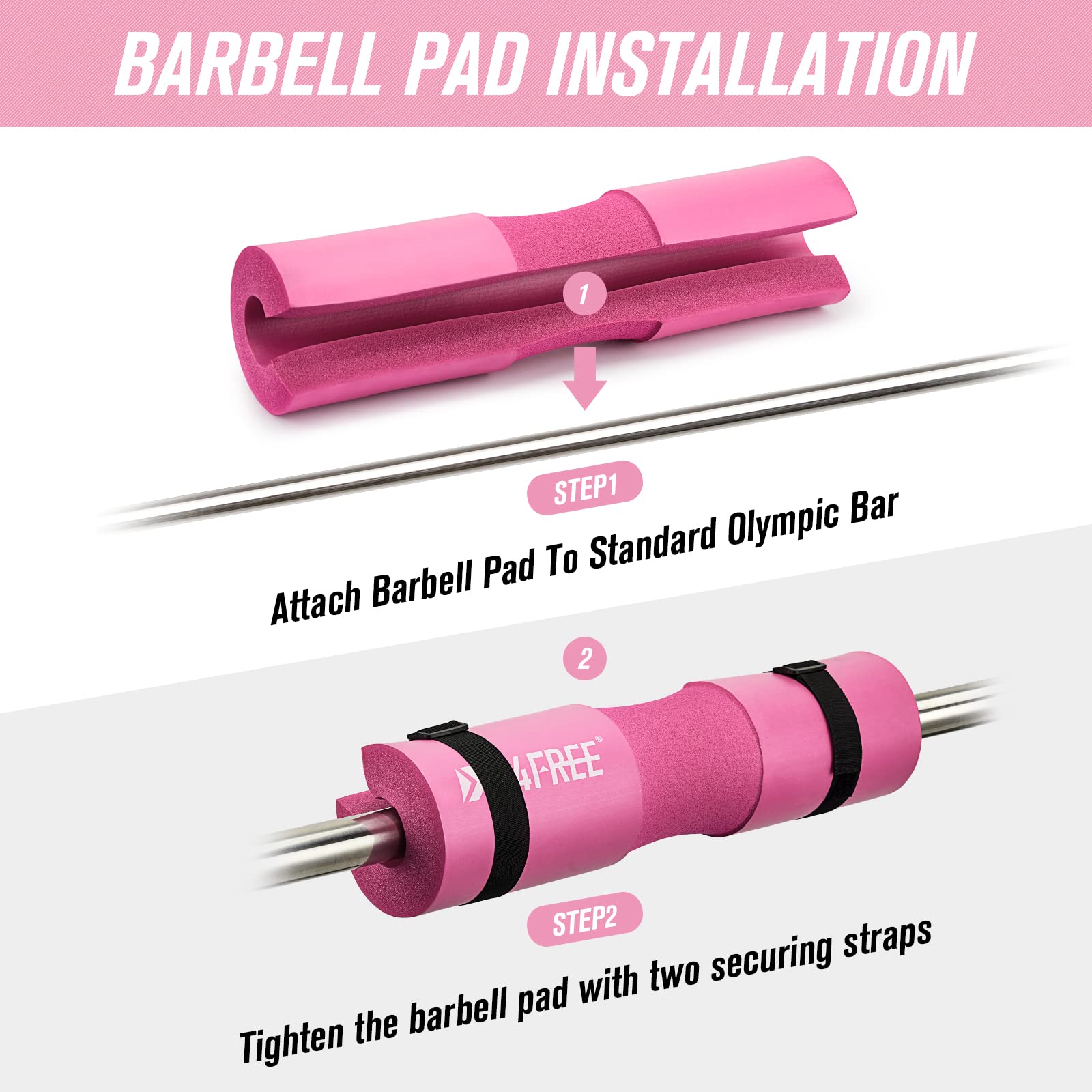 9Pcs Barbell Pad Set for Squat