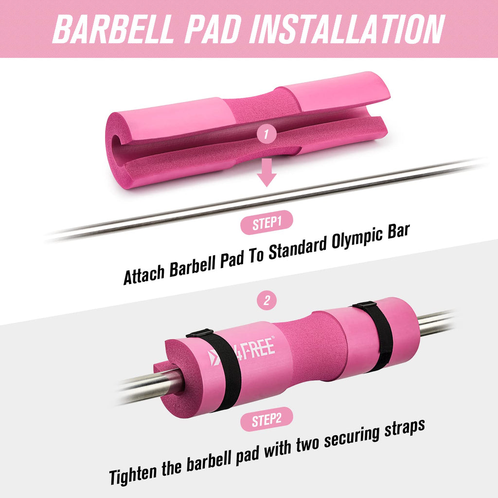 9Pcs Barbell Pad Set for Squat
