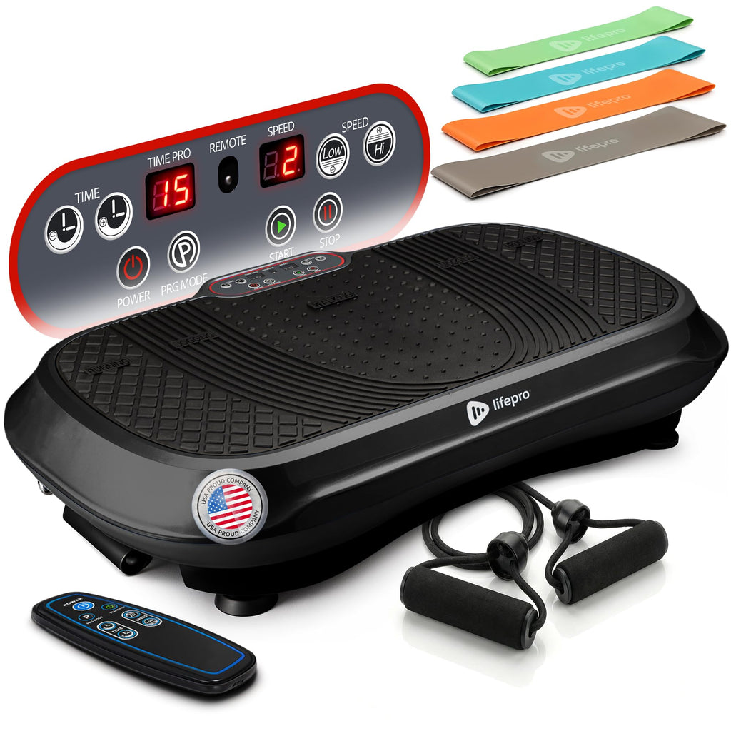 Waver Vibration Plate Exercise Machine – High-Intensity Vibration– Fitness Equipment for Strength & Toning