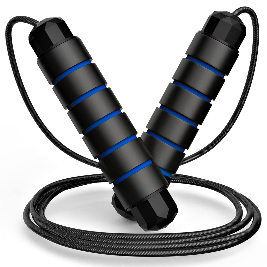 Jump Rope, Tangle-Free Rapid Speed Jumping Rope Cable, Exercise Fitness Workout Equipment & Slim Body
