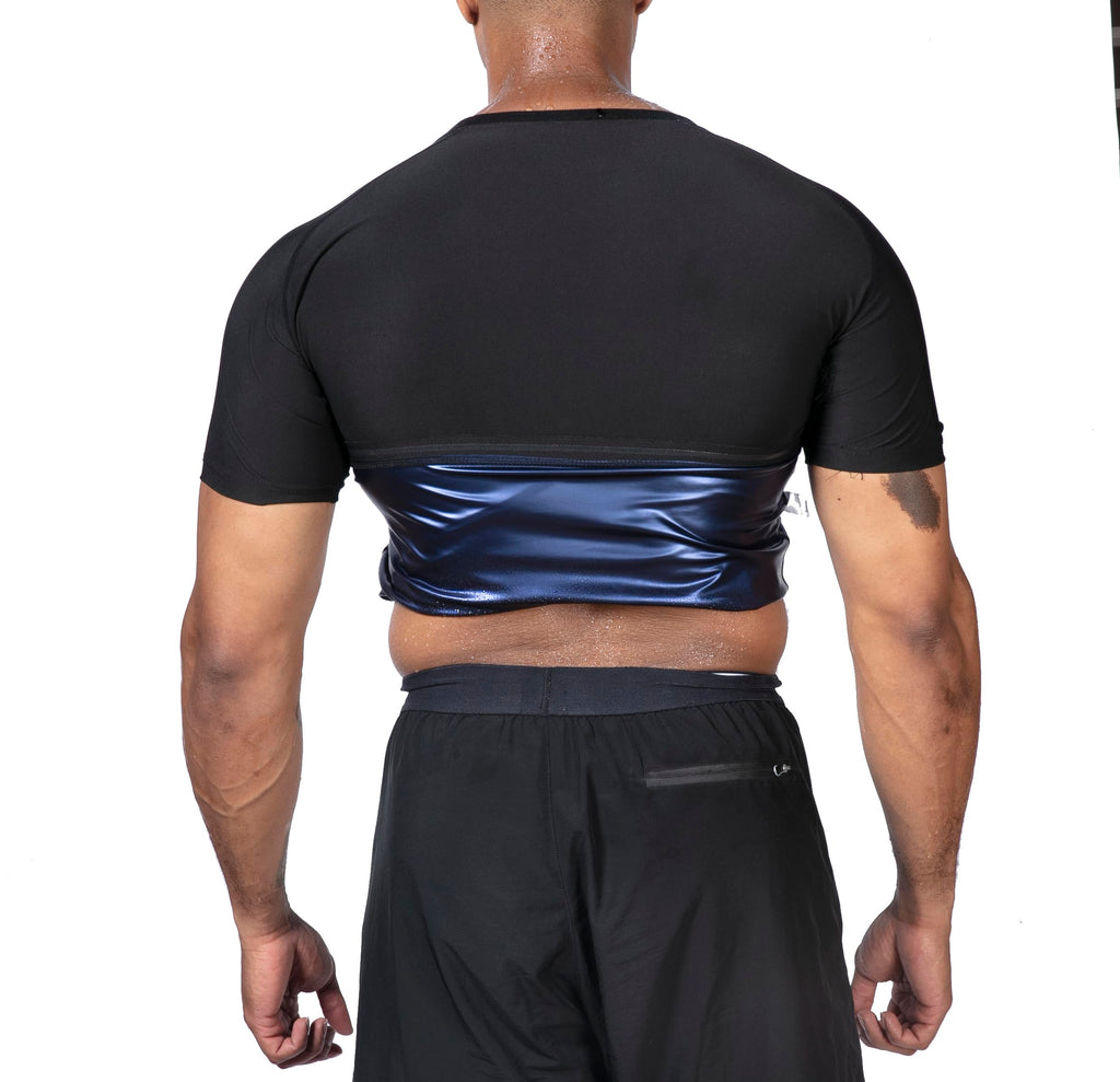 Sauna Sweat Suits Shirt for Men Sweat Suit Compression T-Shirt