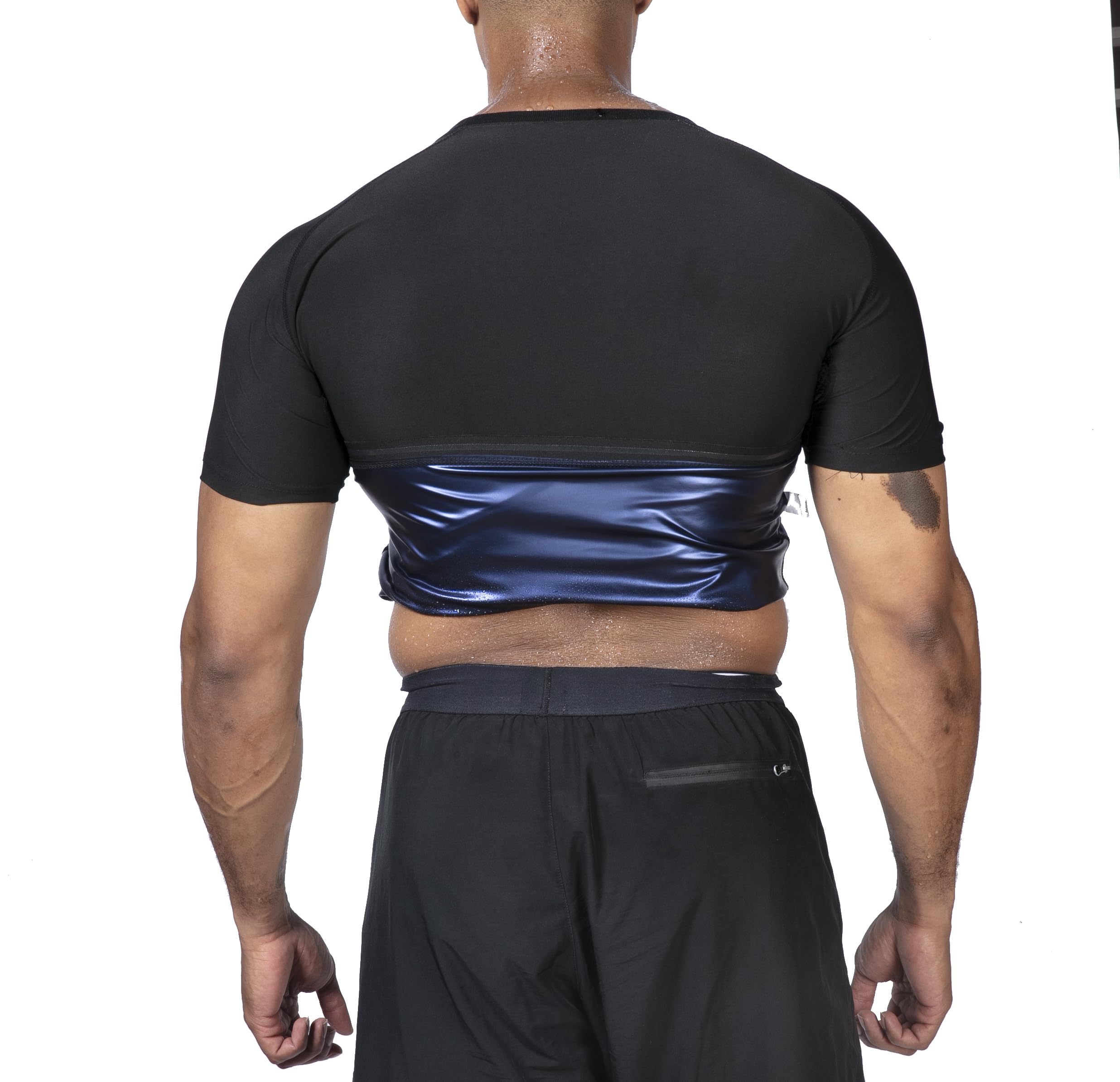 Sauna Sweat Suits Shirt for Men Sweat Suit Compression T-Shirt
